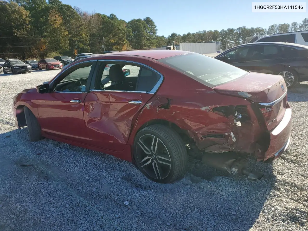 1HGCR2F50HA141546 2017 Honda Accord Sport