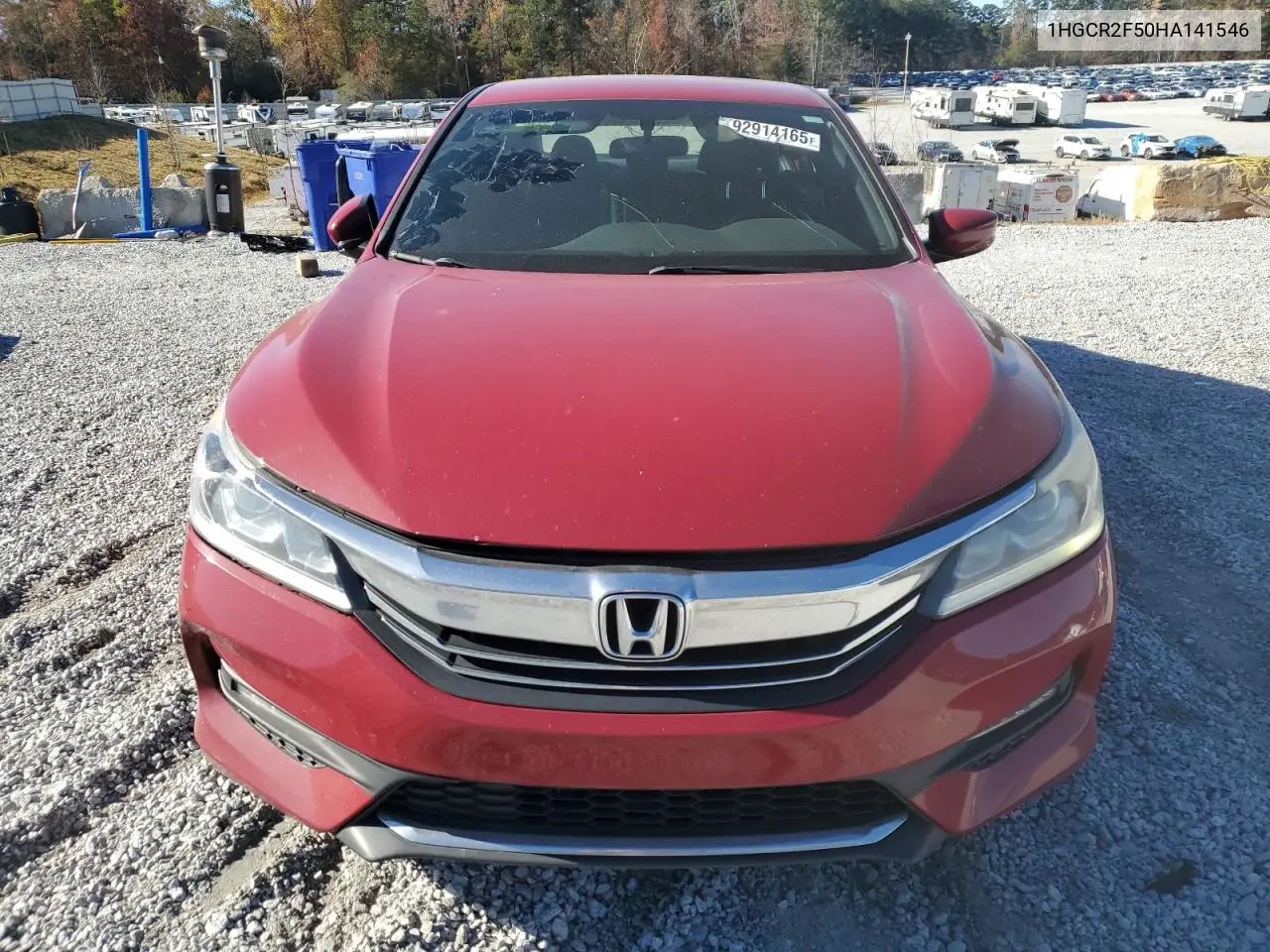 1HGCR2F50HA141546 2017 Honda Accord Sport
