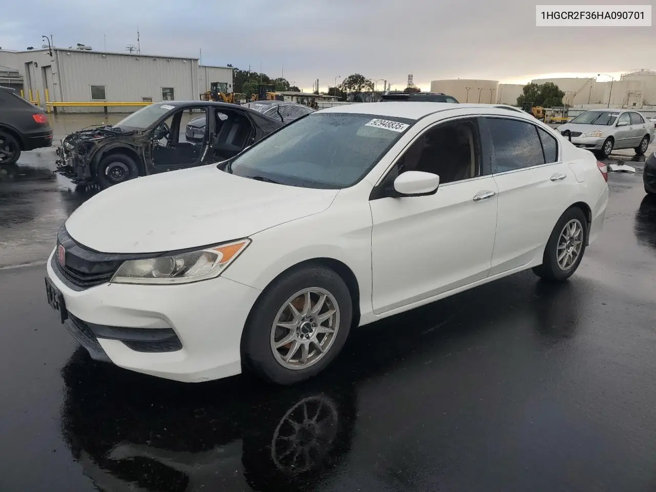 1HGCR2F36HA090701 2017 Honda Accord Lx