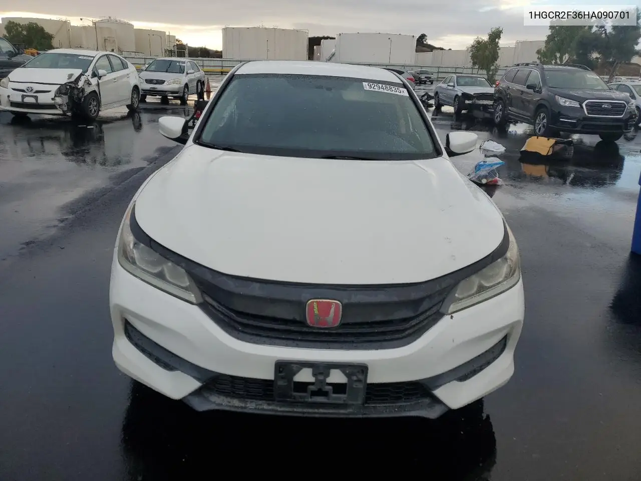 1HGCR2F36HA090701 2017 Honda Accord Lx