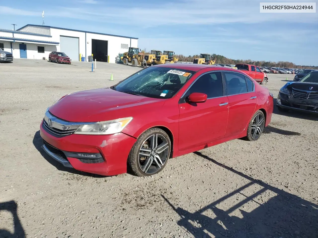 1HGCR2F50HA224944 2017 Honda Accord Sport