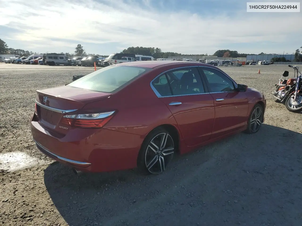 1HGCR2F50HA224944 2017 Honda Accord Sport