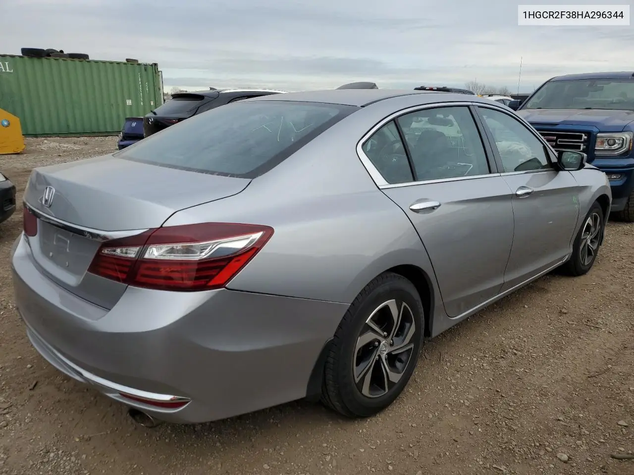 1HGCR2F38HA296344 2017 Honda Accord Lx