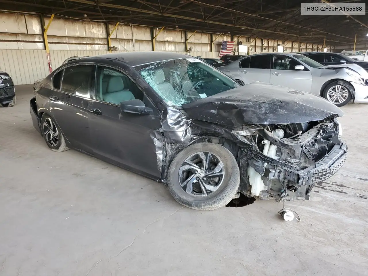 1HGCR2F30HA155588 2017 Honda Accord Lx