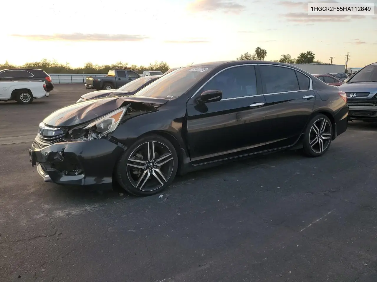1HGCR2F55HA112849 2017 Honda Accord Sport