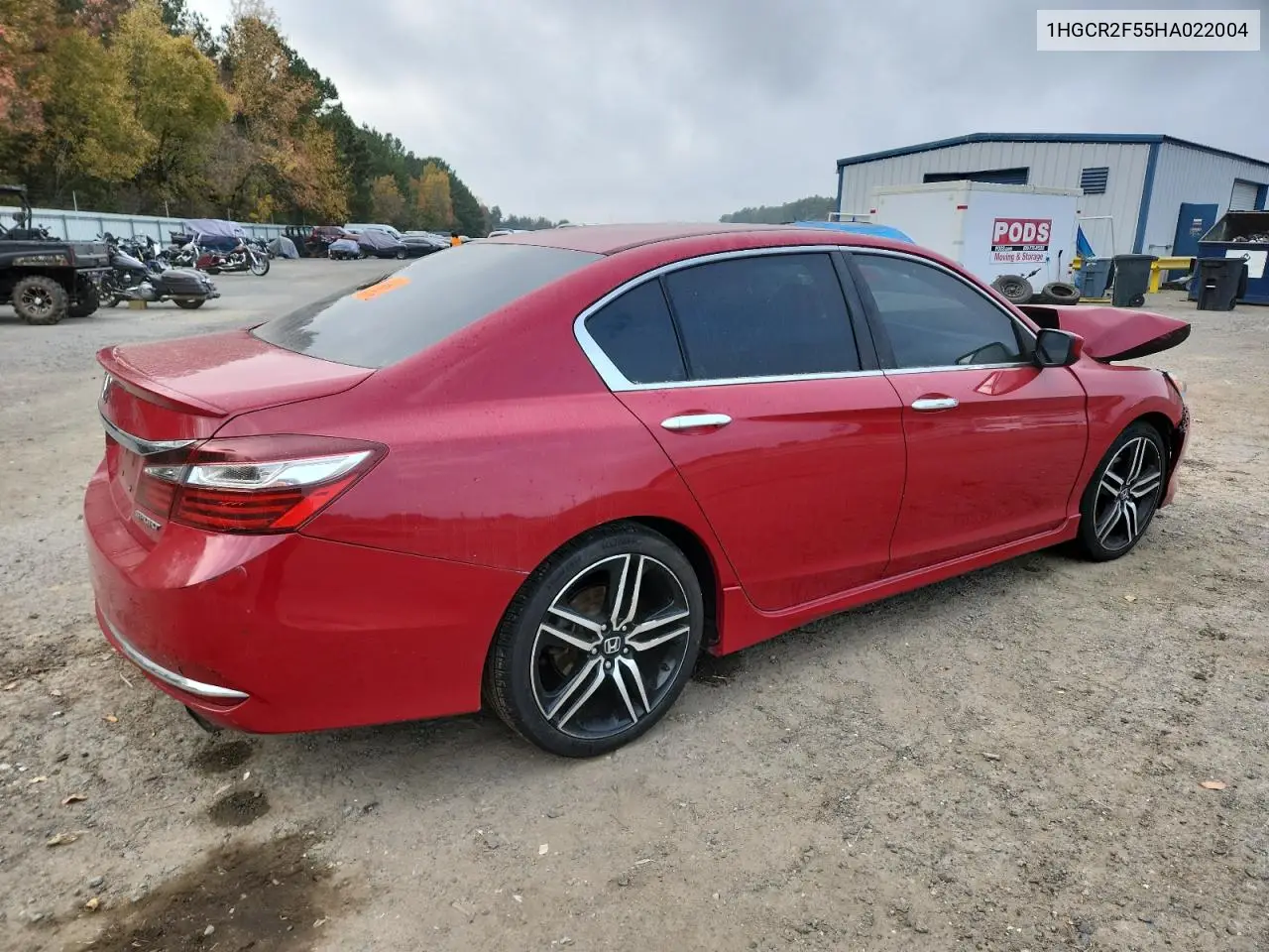 1HGCR2F55HA022004 2017 Honda Accord Sport