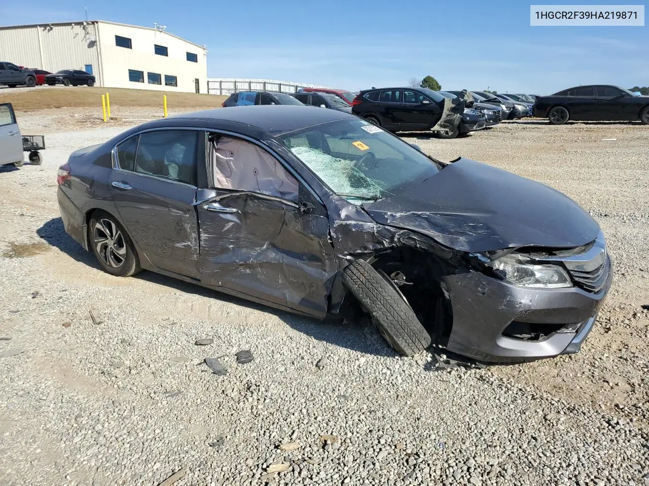 1HGCR2F39HA219871 2017 Honda Accord Lx