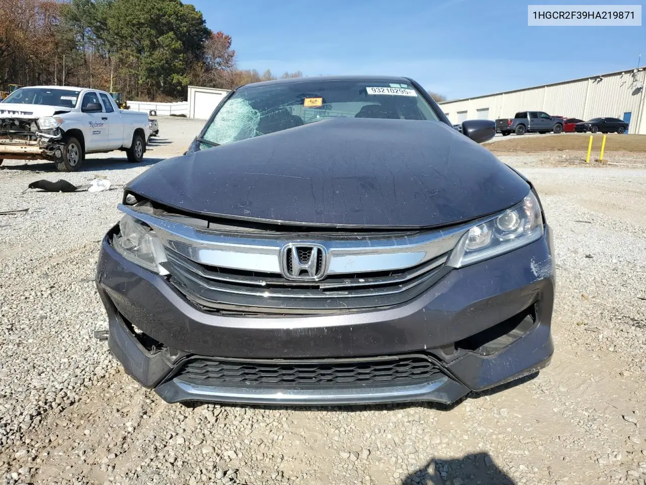 1HGCR2F39HA219871 2017 Honda Accord Lx
