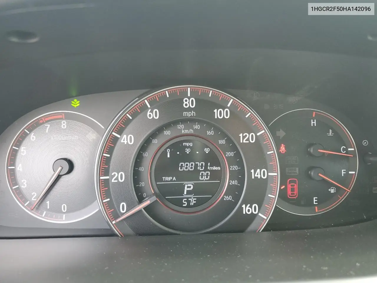 1HGCR2F50HA142096 2017 Honda Accord Sport