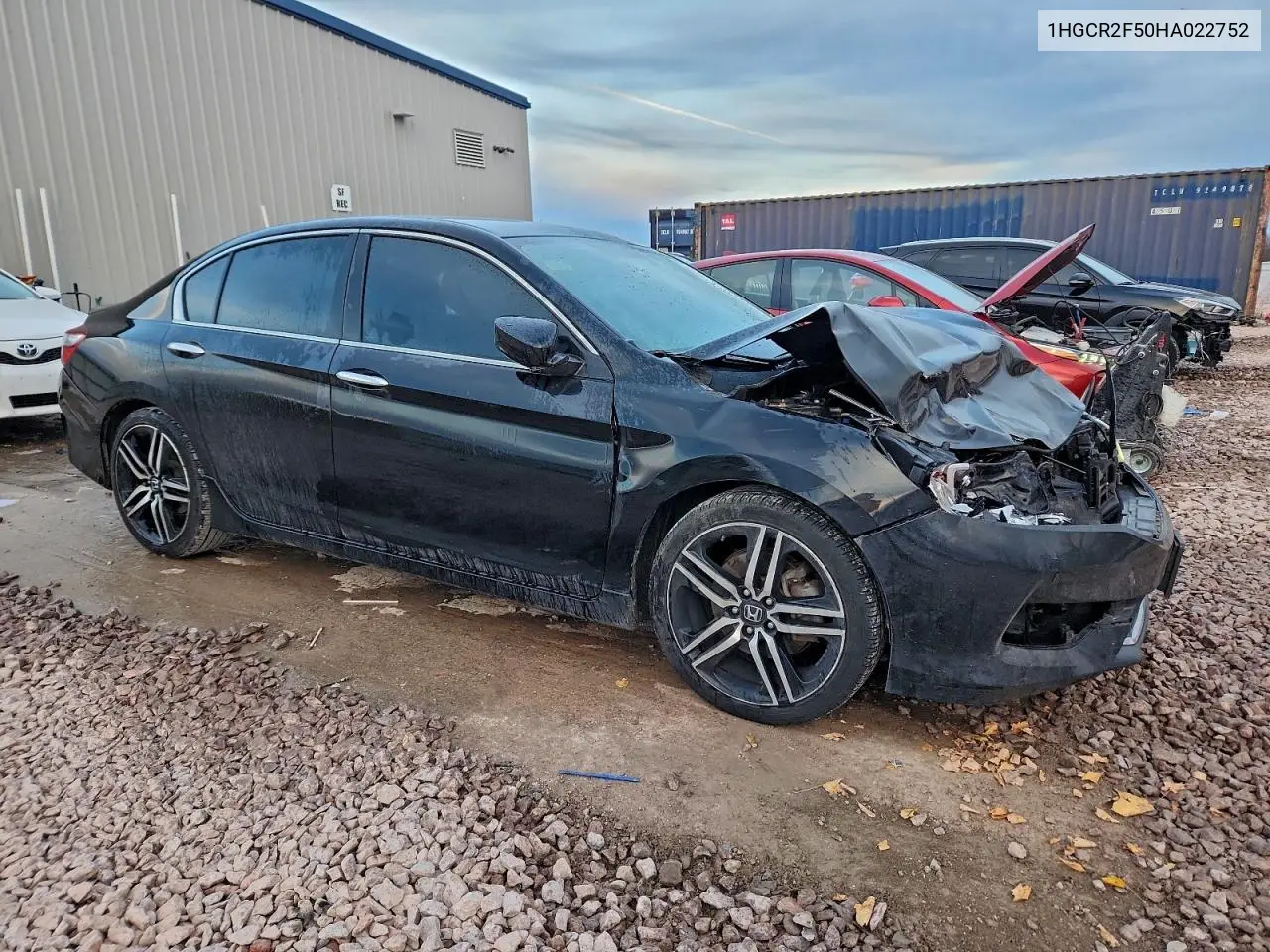 1HGCR2F50HA022752 2017 Honda Accord Sport