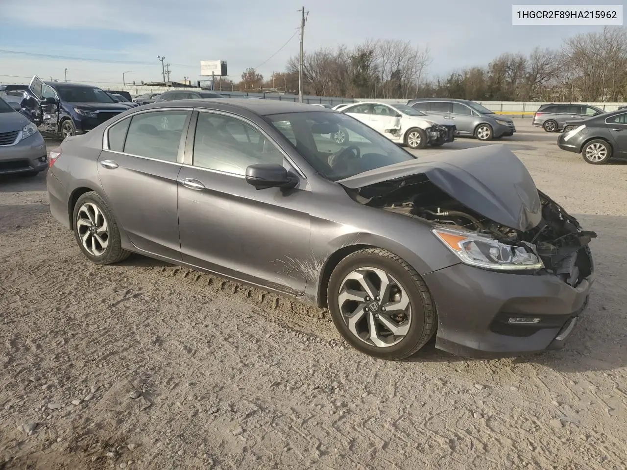 1HGCR2F89HA215962 2017 Honda Accord Exl