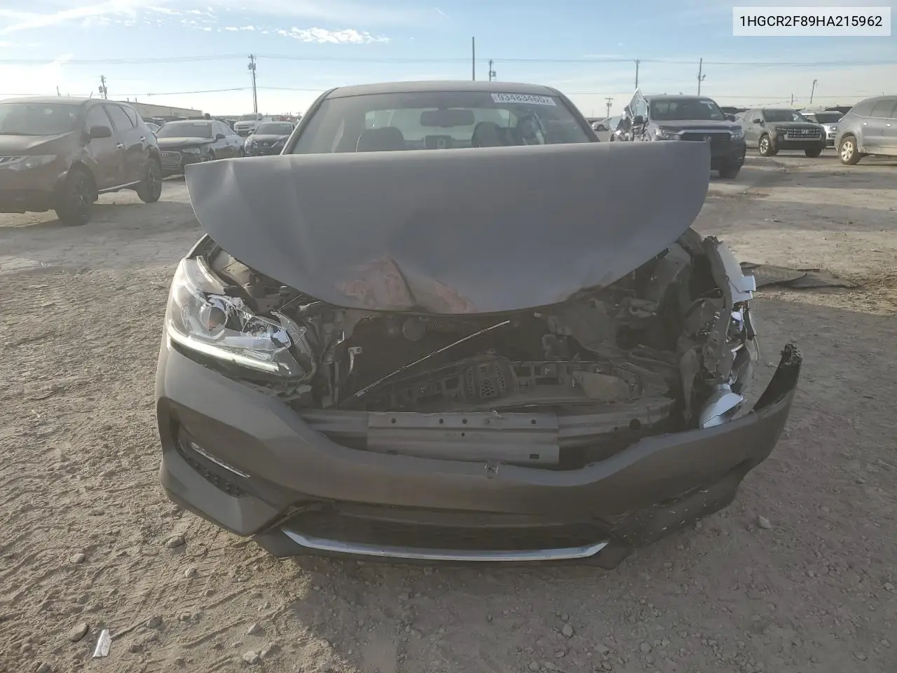 1HGCR2F89HA215962 2017 Honda Accord Exl