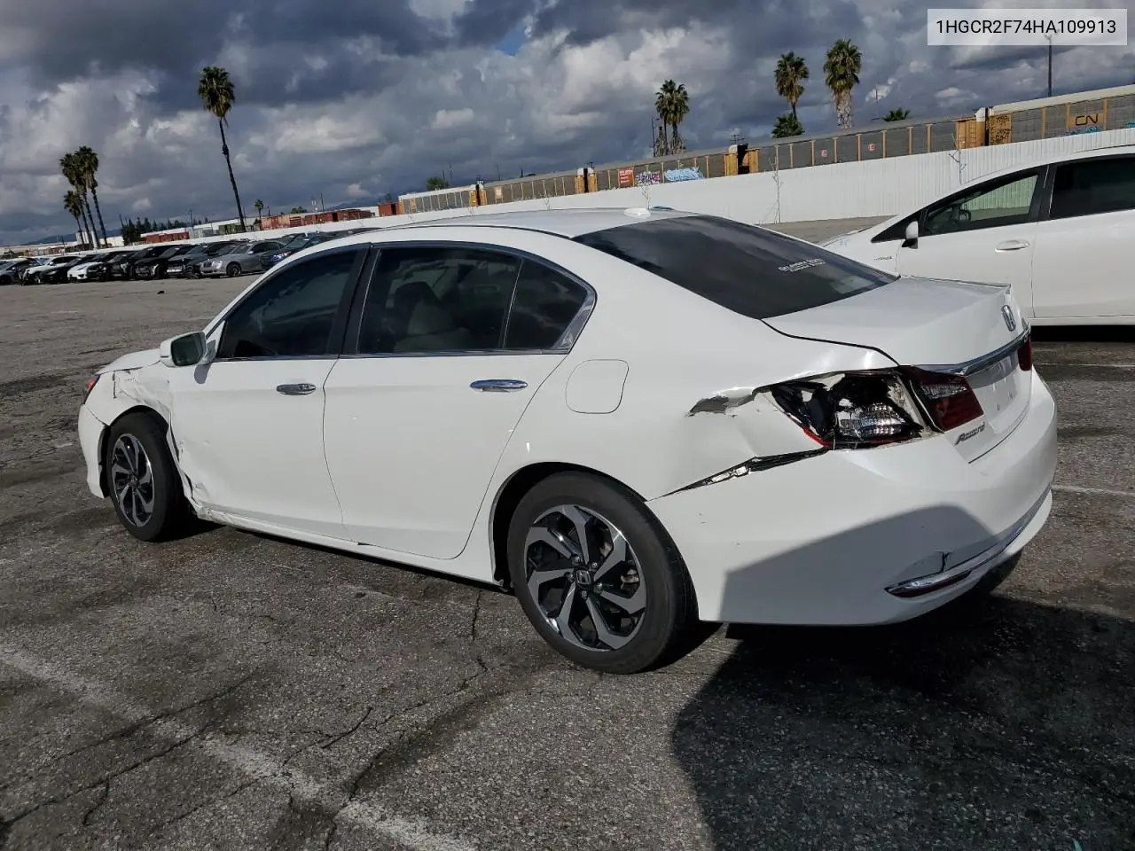 1HGCR2F74HA109913 2017 Honda Accord Ex
