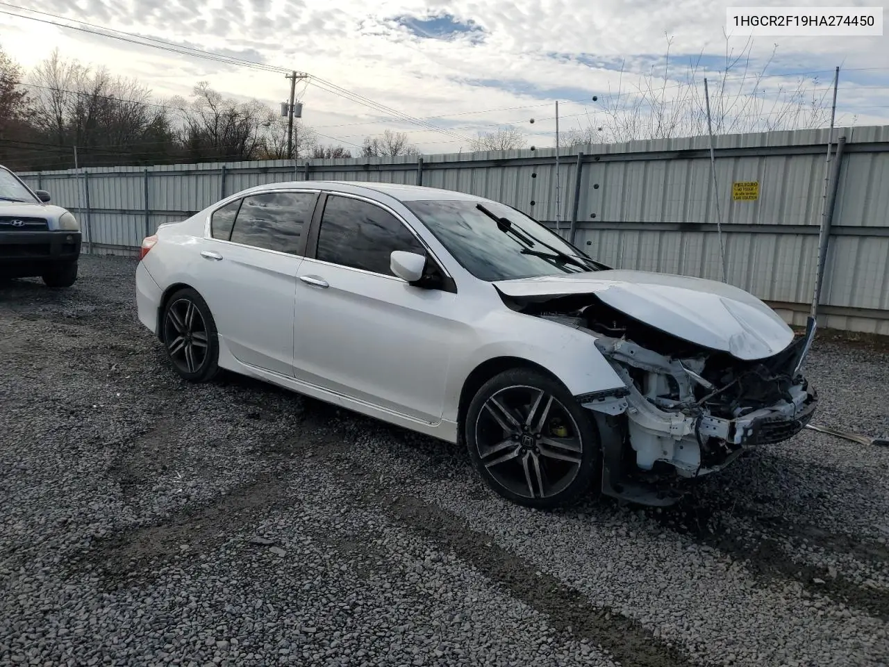 1HGCR2F19HA274450 2017 Honda Accord Sport Special Edition