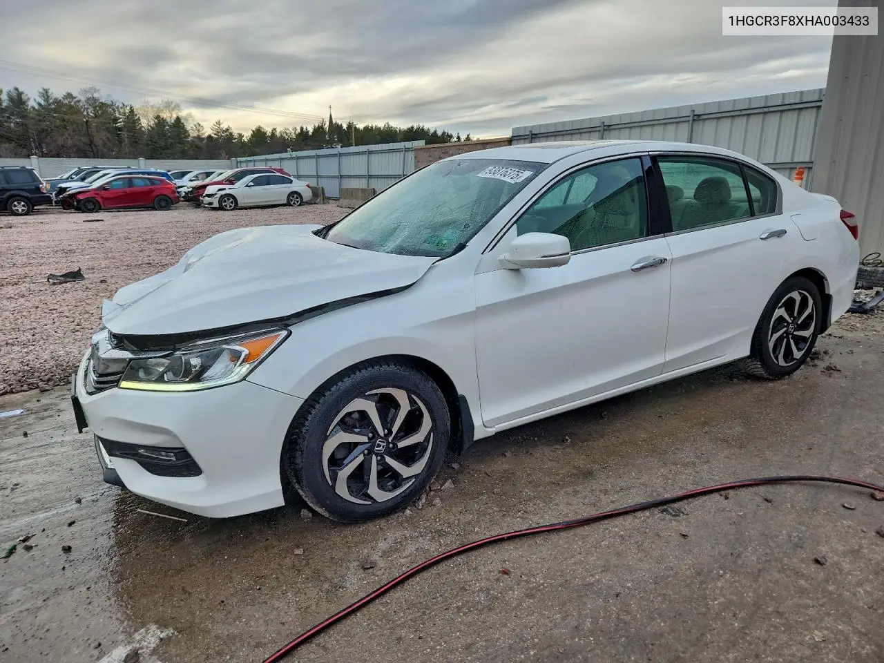 1HGCR3F8XHA003433 2017 Honda Accord Exl