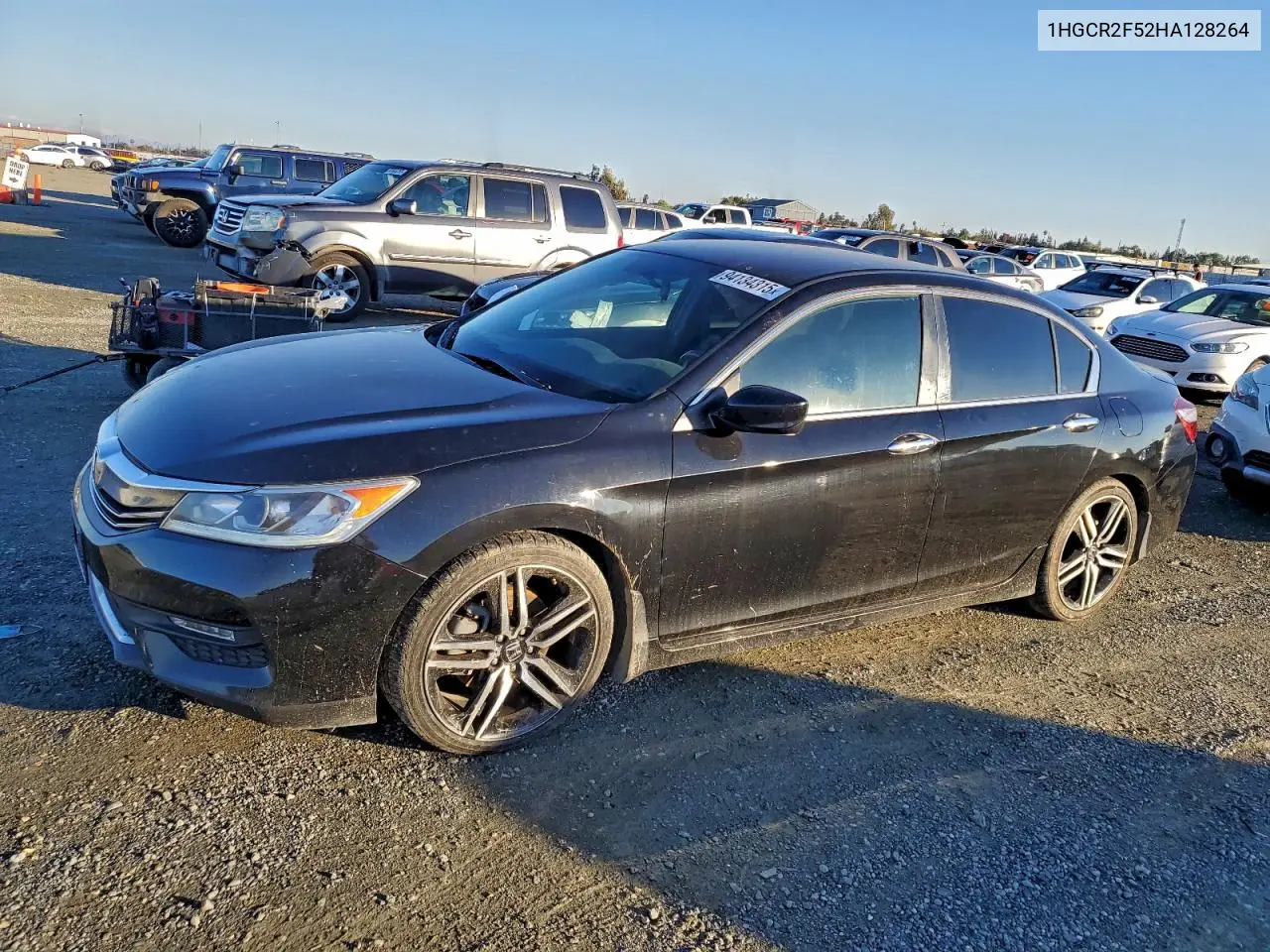 1HGCR2F52HA128264 2017 Honda Accord Sport