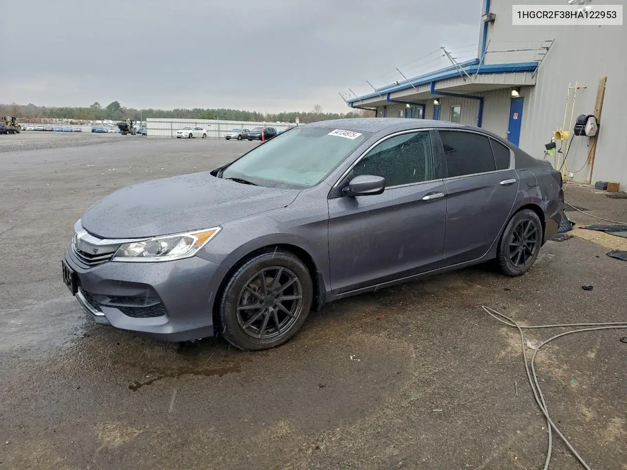 1HGCR2F38HA122953 2017 Honda Accord Lx