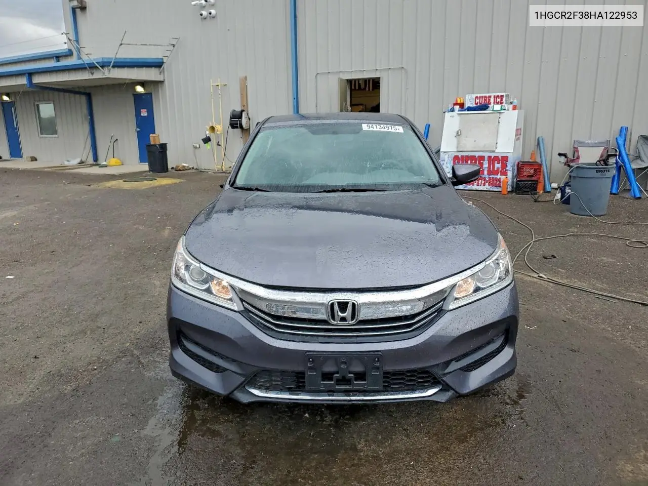 1HGCR2F38HA122953 2017 Honda Accord Lx