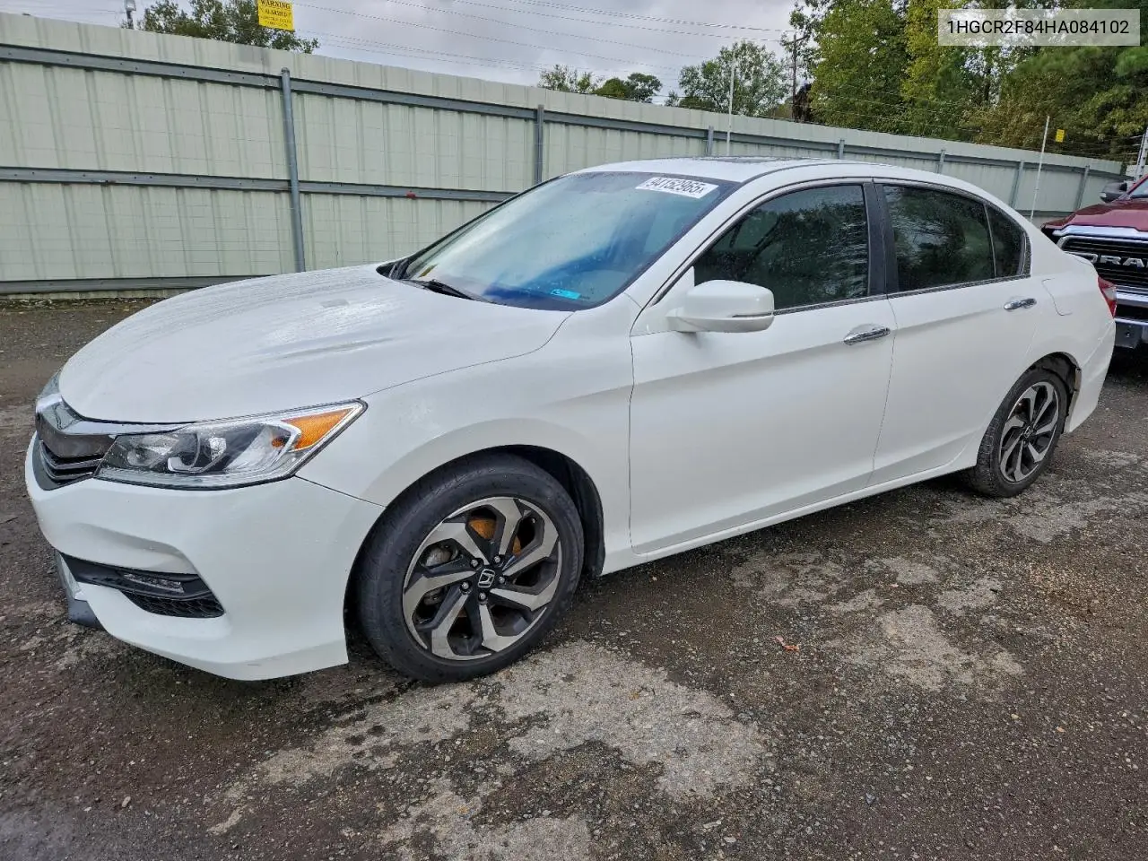 1HGCR2F84HA084102 2017 Honda Accord Exl