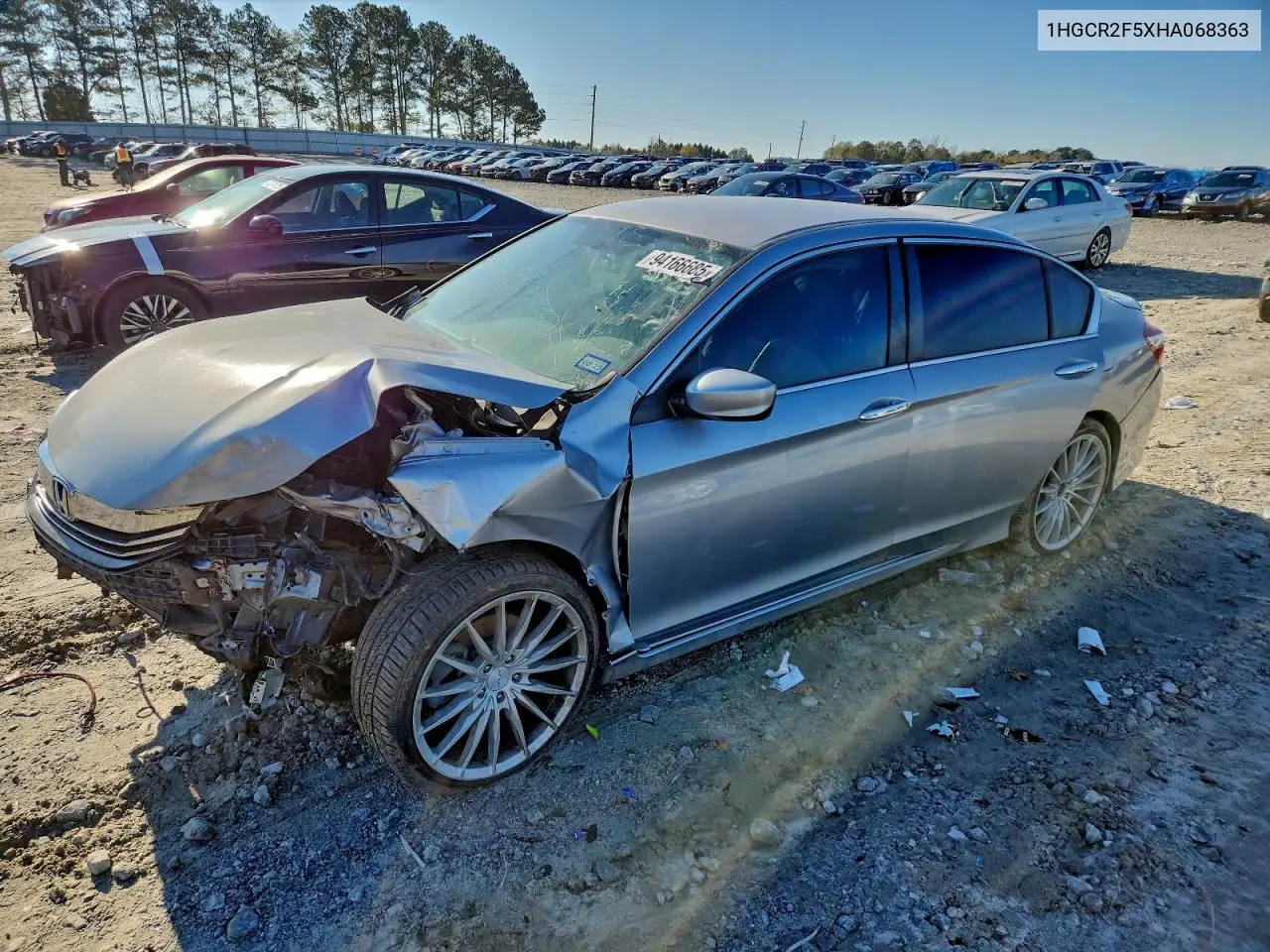 1HGCR2F5XHA068363 2017 Honda Accord Sport