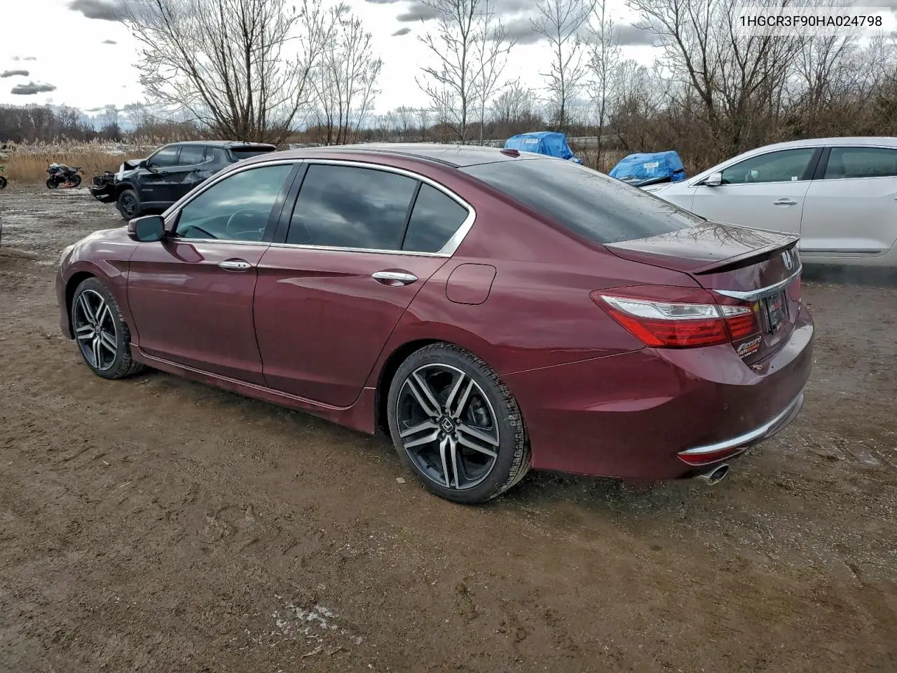 1HGCR3F90HA024798 2017 Honda Accord Touring