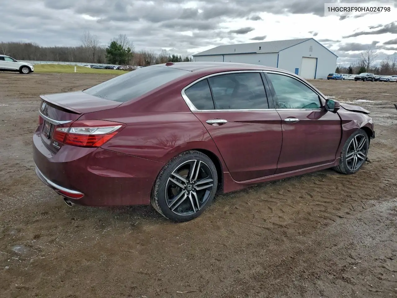 1HGCR3F90HA024798 2017 Honda Accord Touring