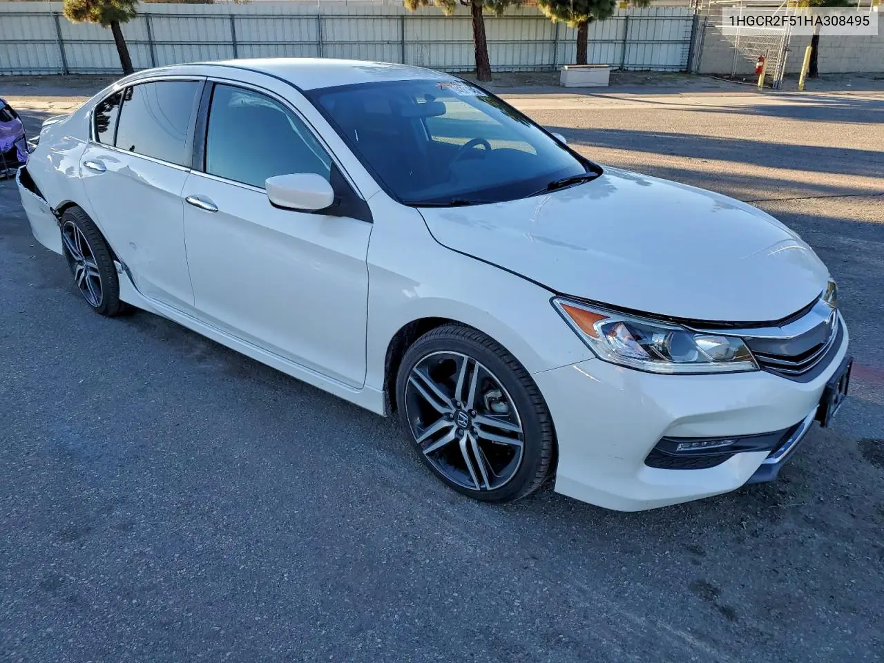 1HGCR2F51HA308495 2017 Honda Accord Sport