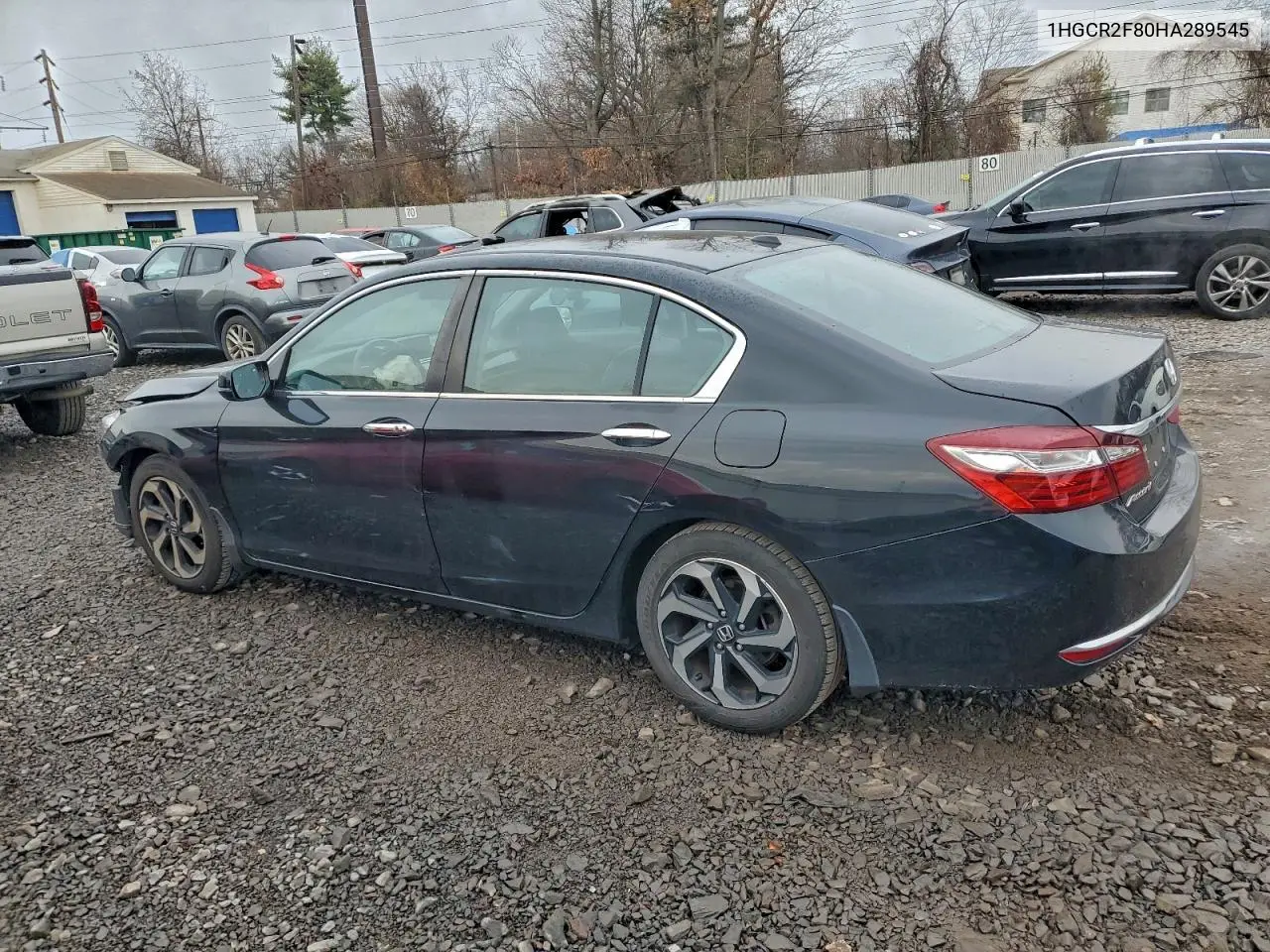 1HGCR2F80HA289545 2017 Honda Accord Exl