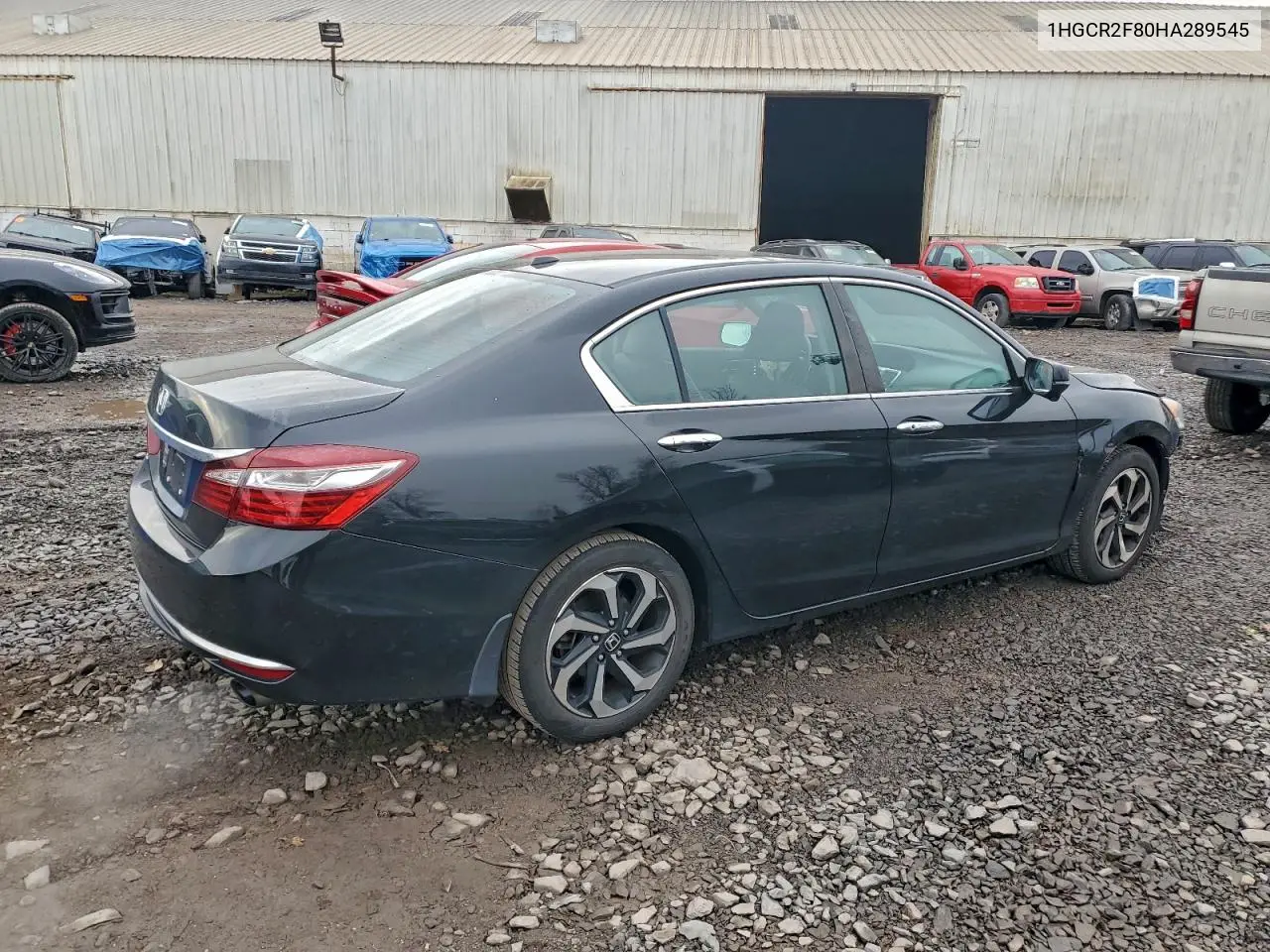 1HGCR2F80HA289545 2017 Honda Accord Exl