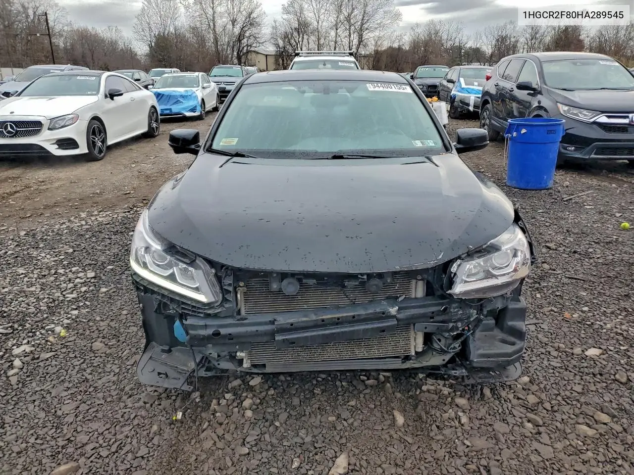 1HGCR2F80HA289545 2017 Honda Accord Exl