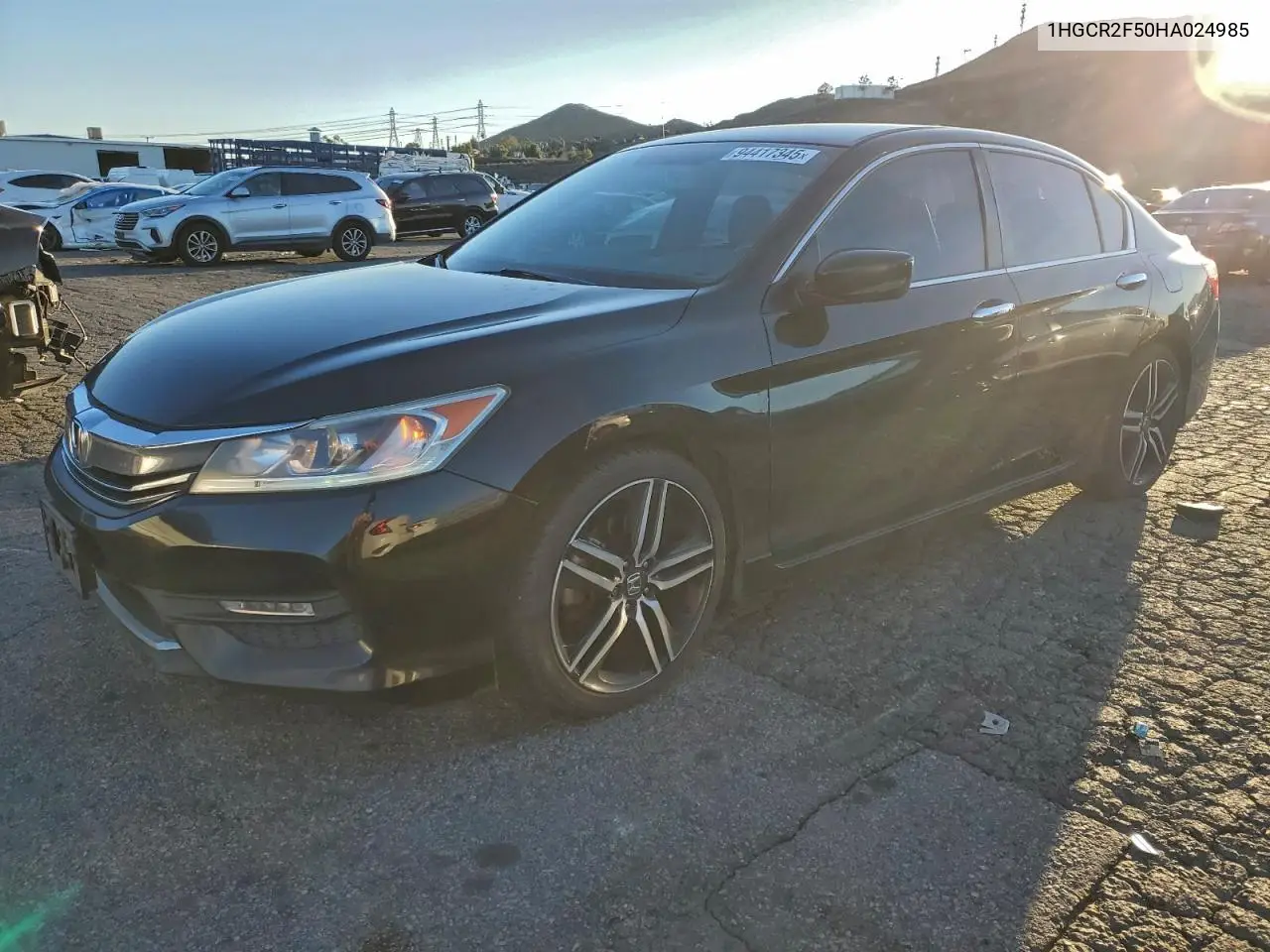 1HGCR2F50HA024985 2017 Honda Accord Sport