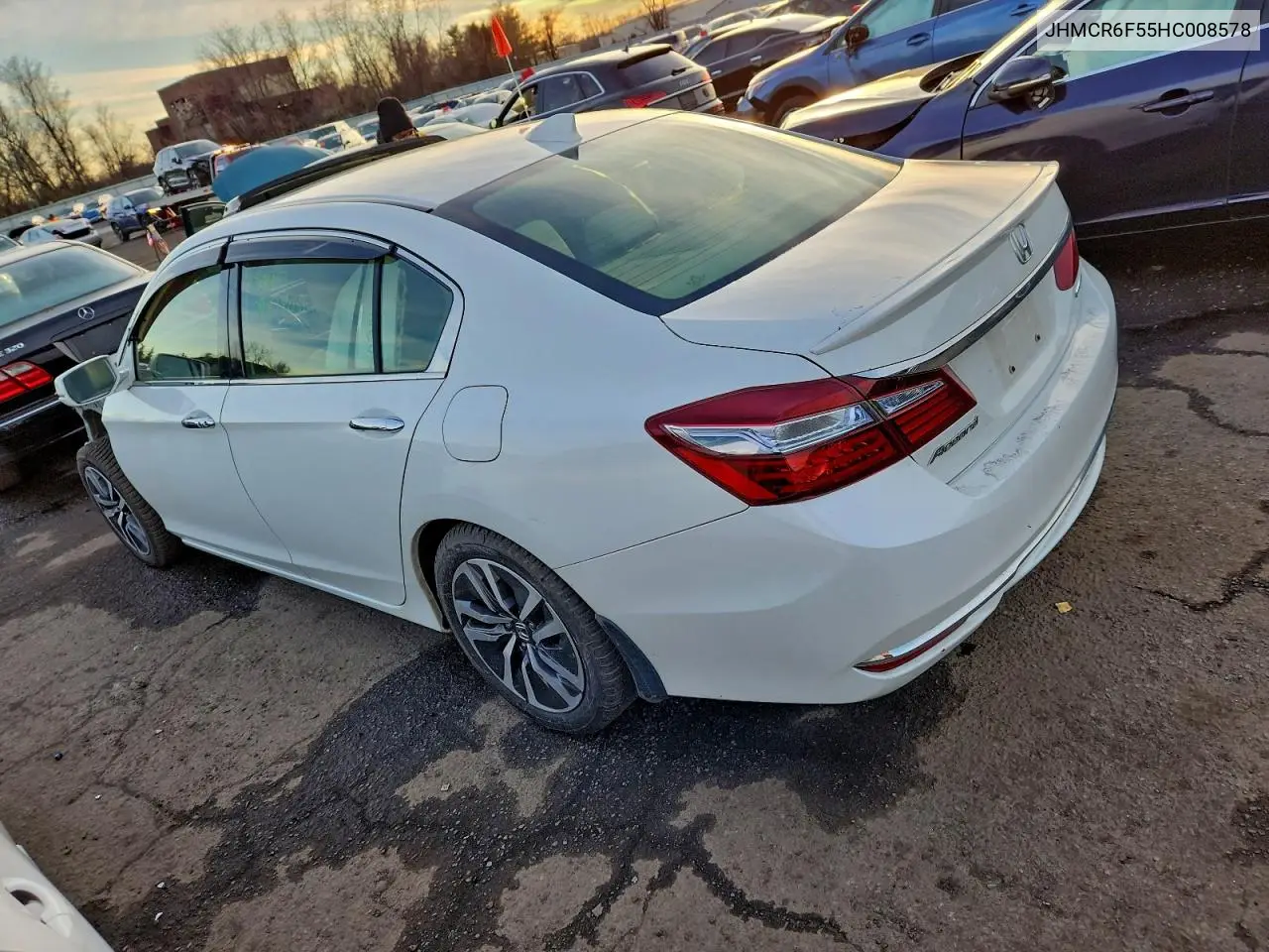 JHMCR6F55HC008578 2017 Honda Accord Hybrid Exl