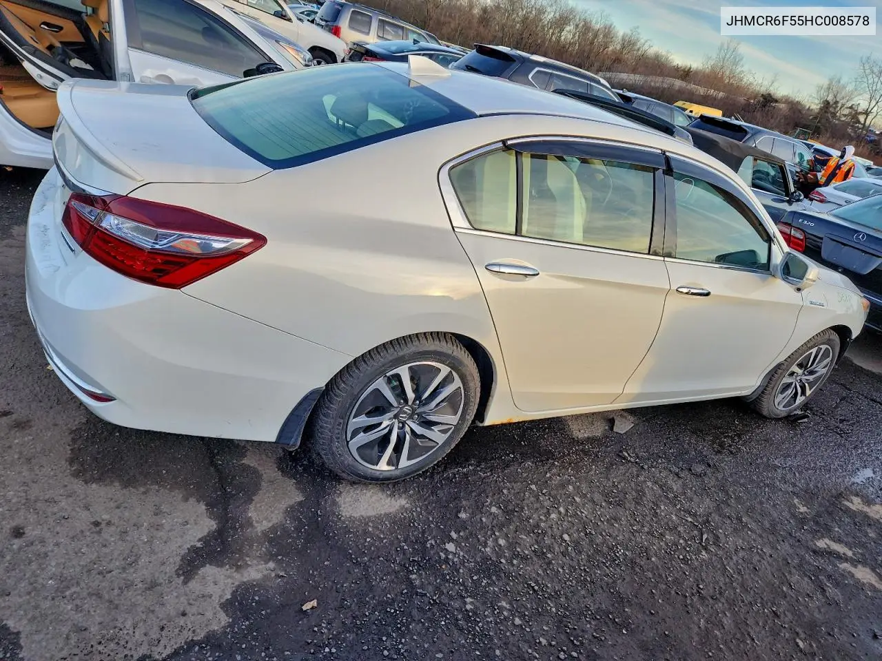 JHMCR6F55HC008578 2017 Honda Accord Hybrid Exl