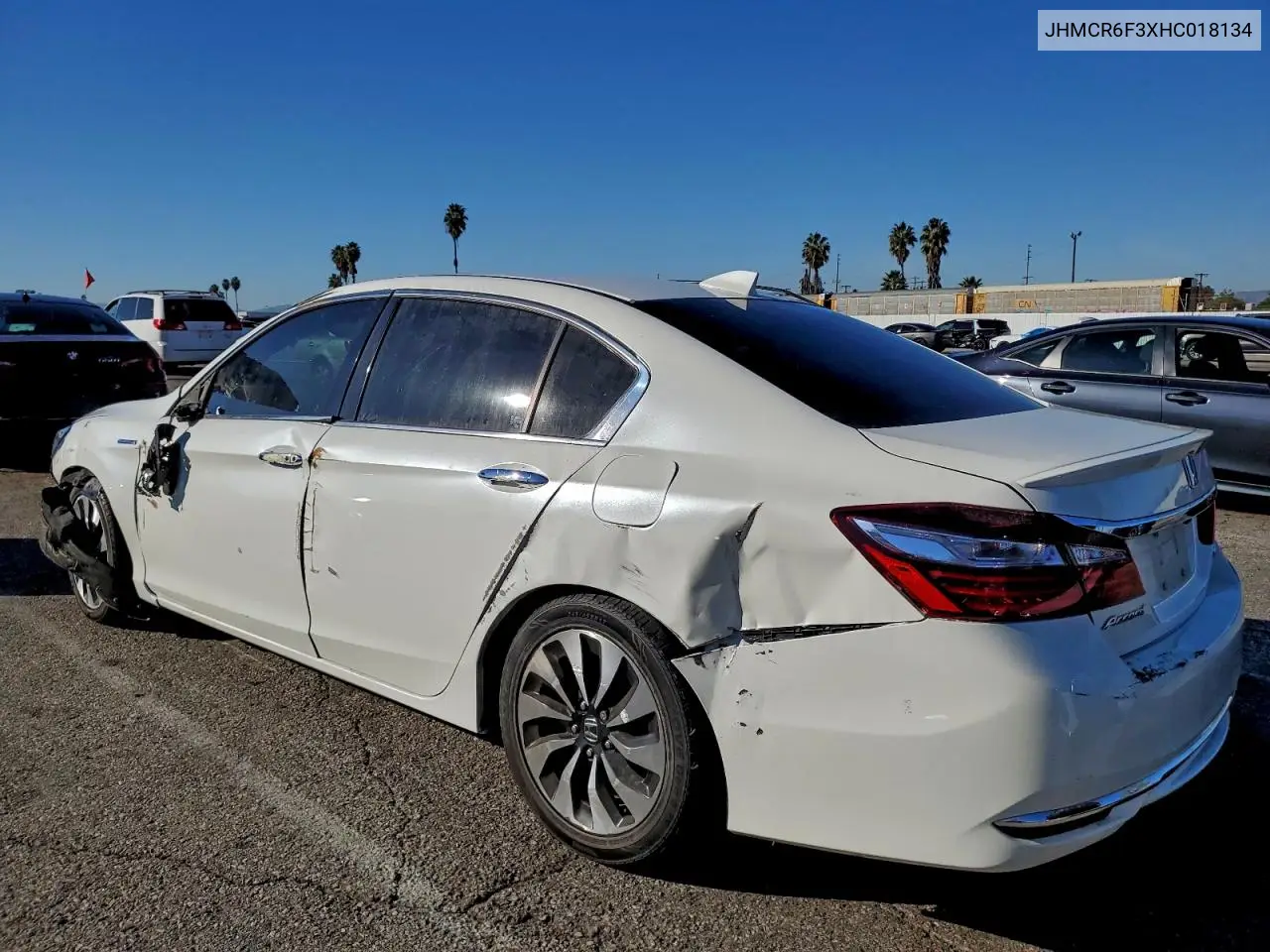 JHMCR6F3XHC018134 2017 Honda Accord Hybrid
