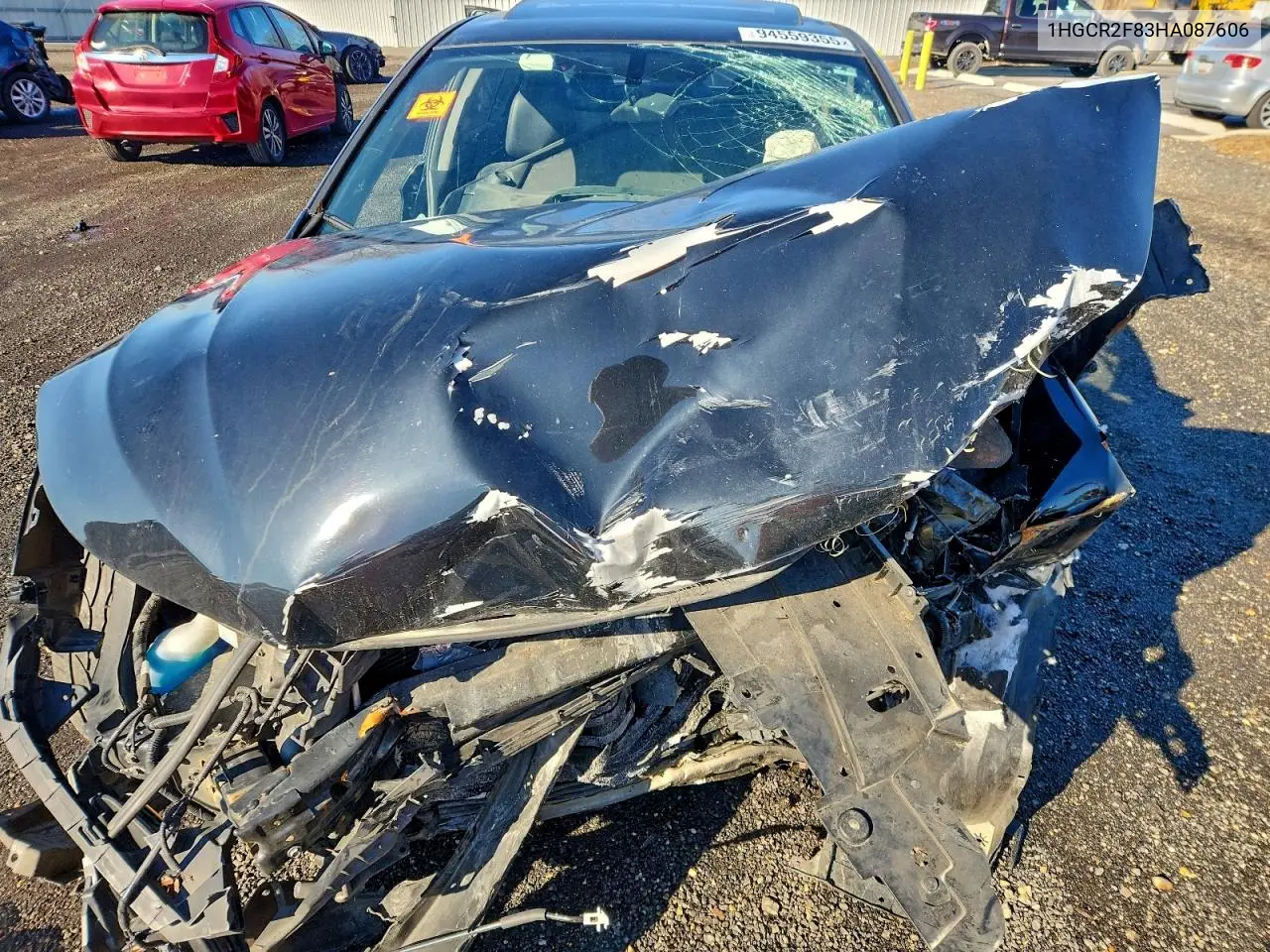 1HGCR2F83HA087606 2017 Honda Accord Exl