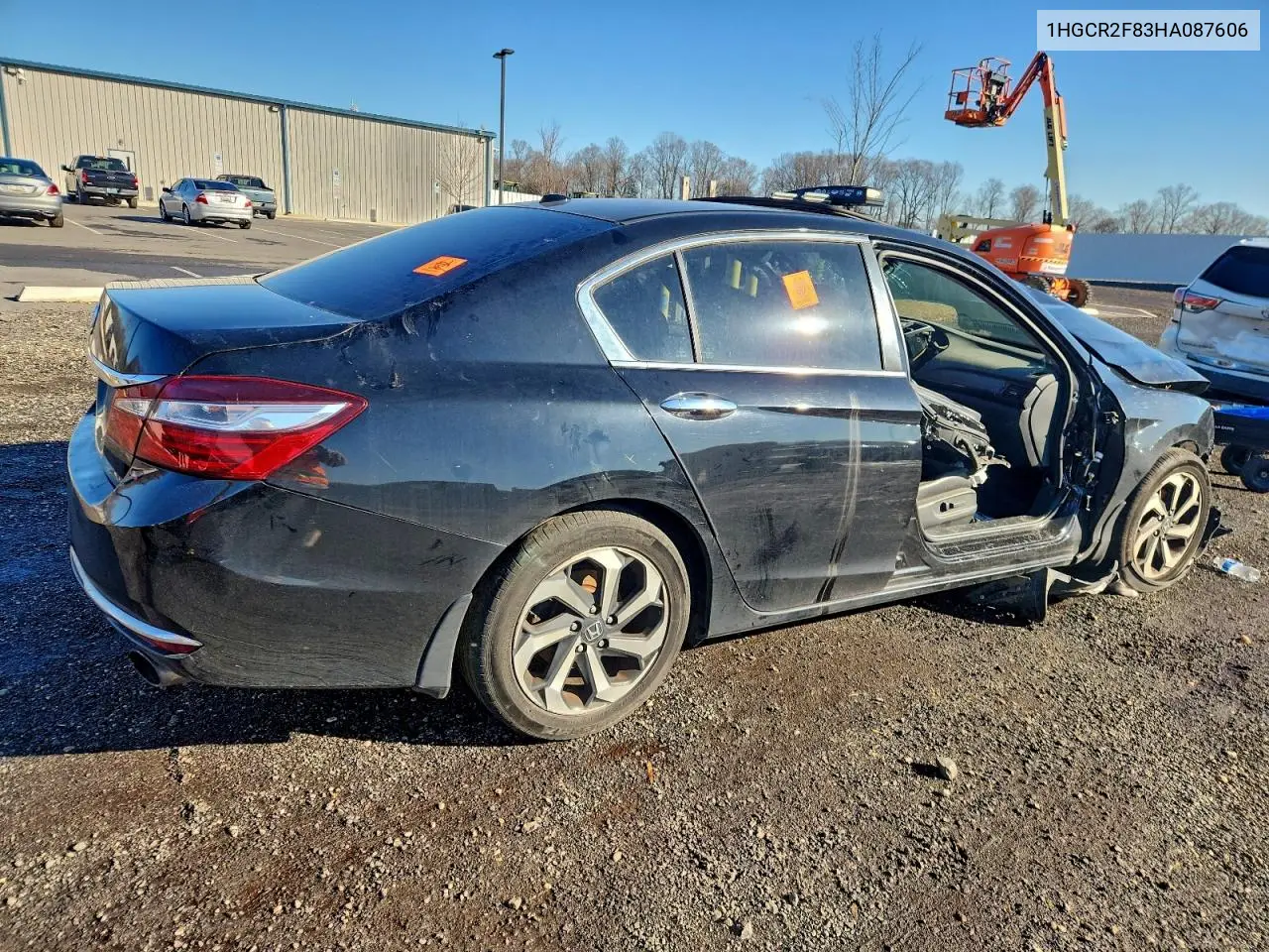 1HGCR2F83HA087606 2017 Honda Accord Exl