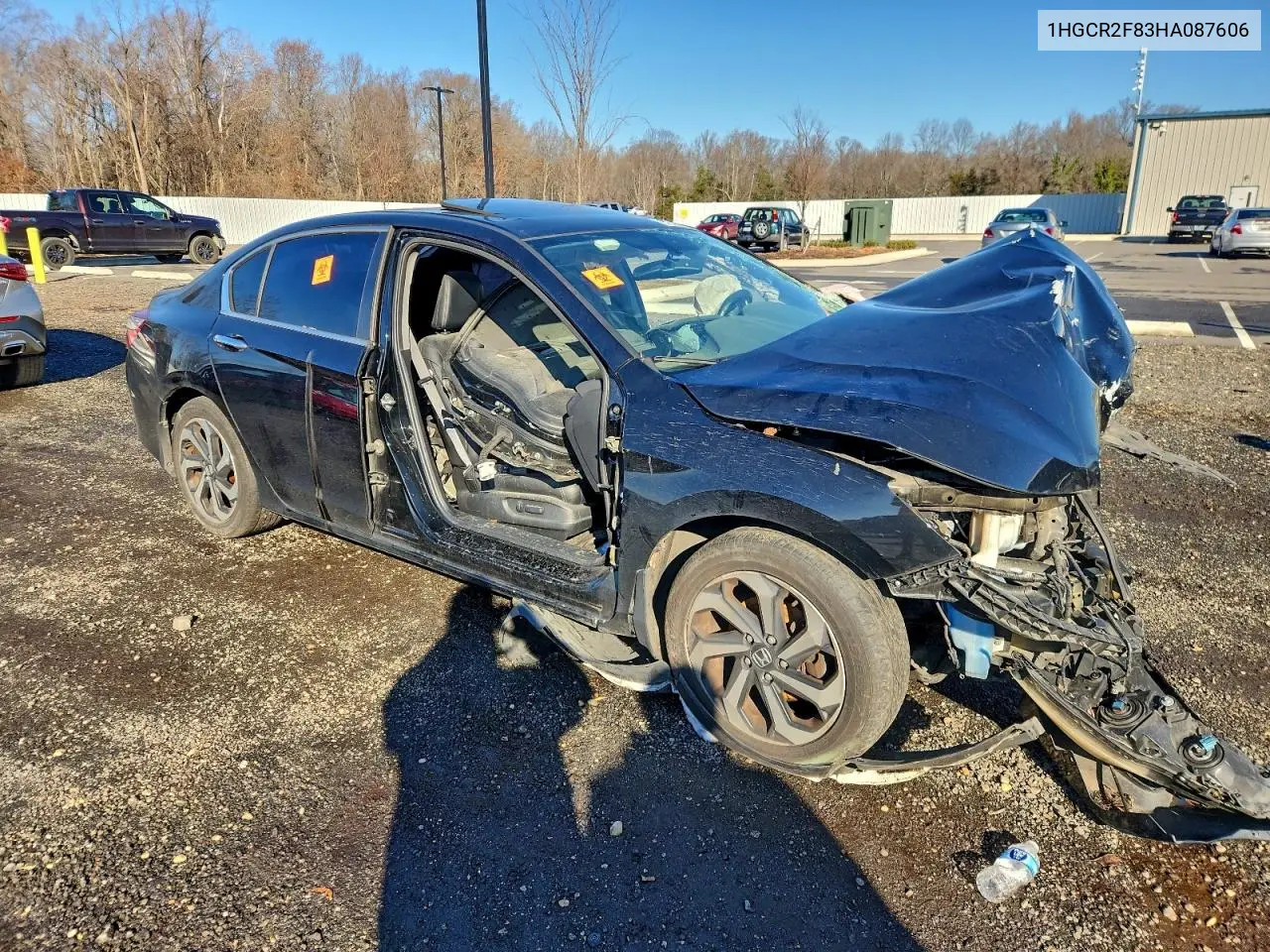 1HGCR2F83HA087606 2017 Honda Accord Exl