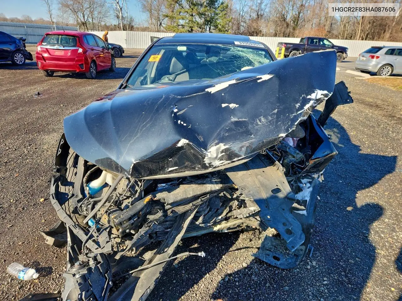 1HGCR2F83HA087606 2017 Honda Accord Exl