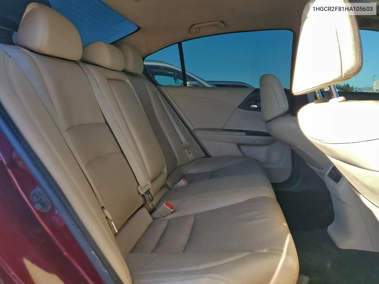 1HGCR2F81HA105603 2017 Honda Accord Exl