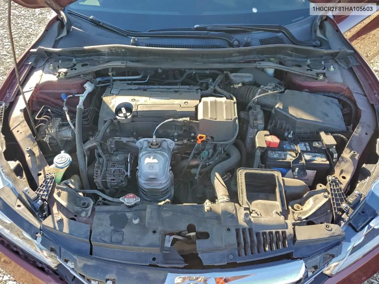 1HGCR2F81HA105603 2017 Honda Accord Exl