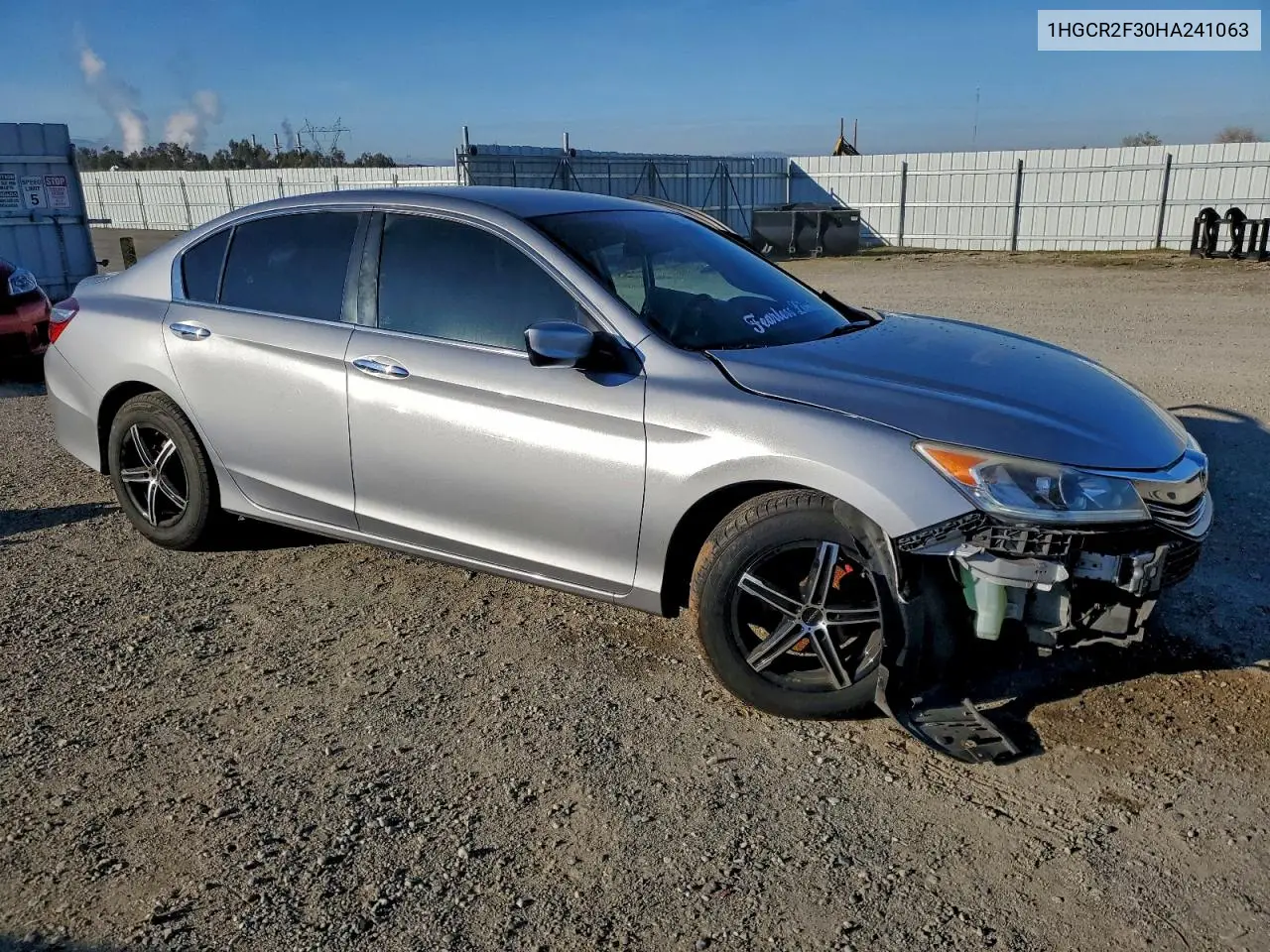 1HGCR2F30HA241063 2017 Honda Accord Lx