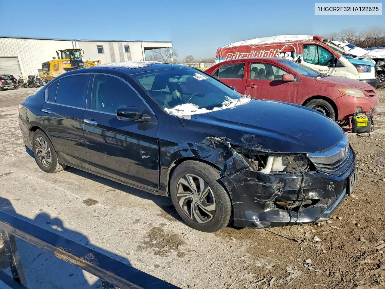 1HGCR2F32HA122625 2017 Honda Accord Lx