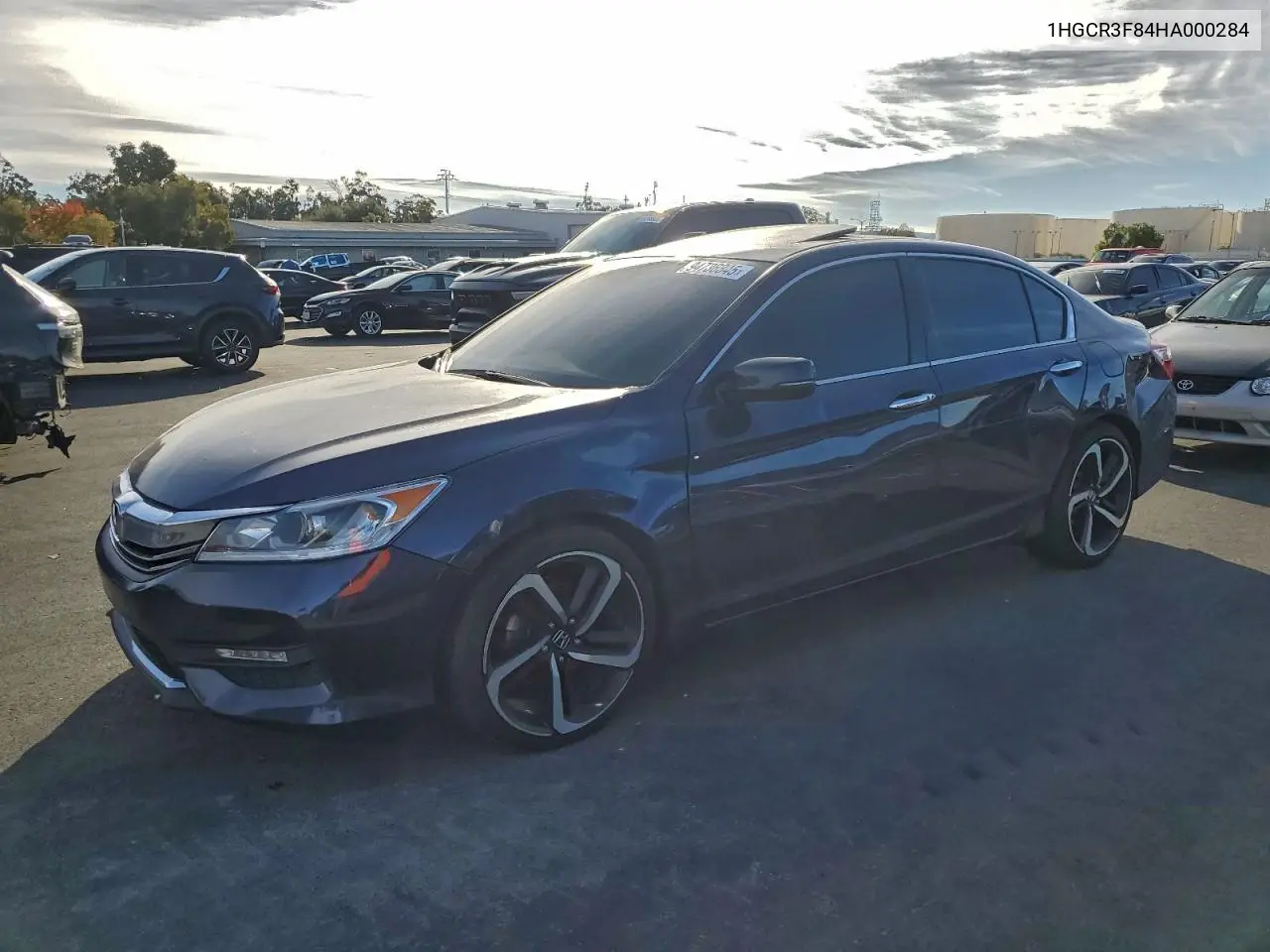 1HGCR3F84HA000284 2017 Honda Accord Exl