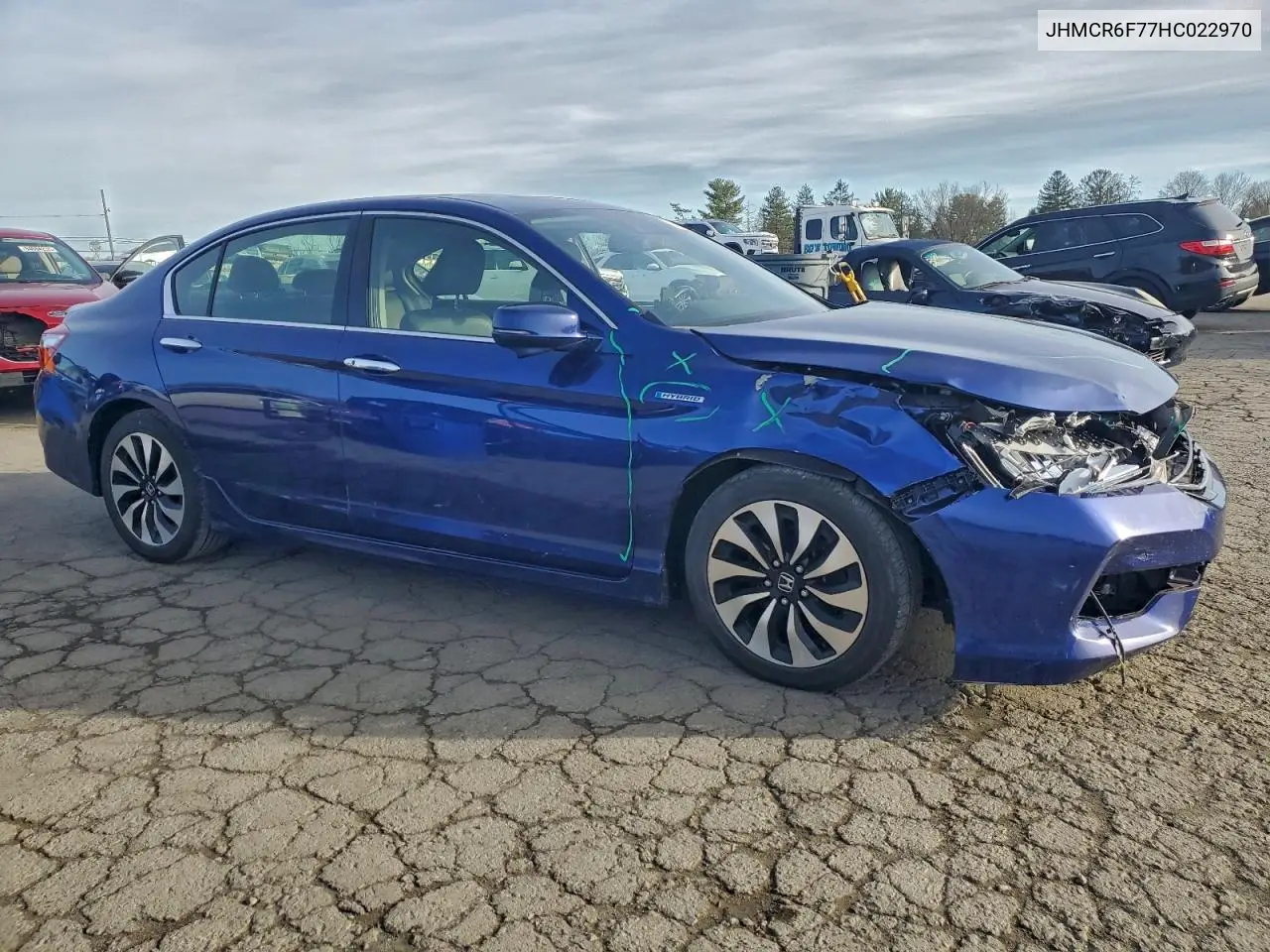 JHMCR6F77HC022970 2017 Honda Accord Touring Hybrid