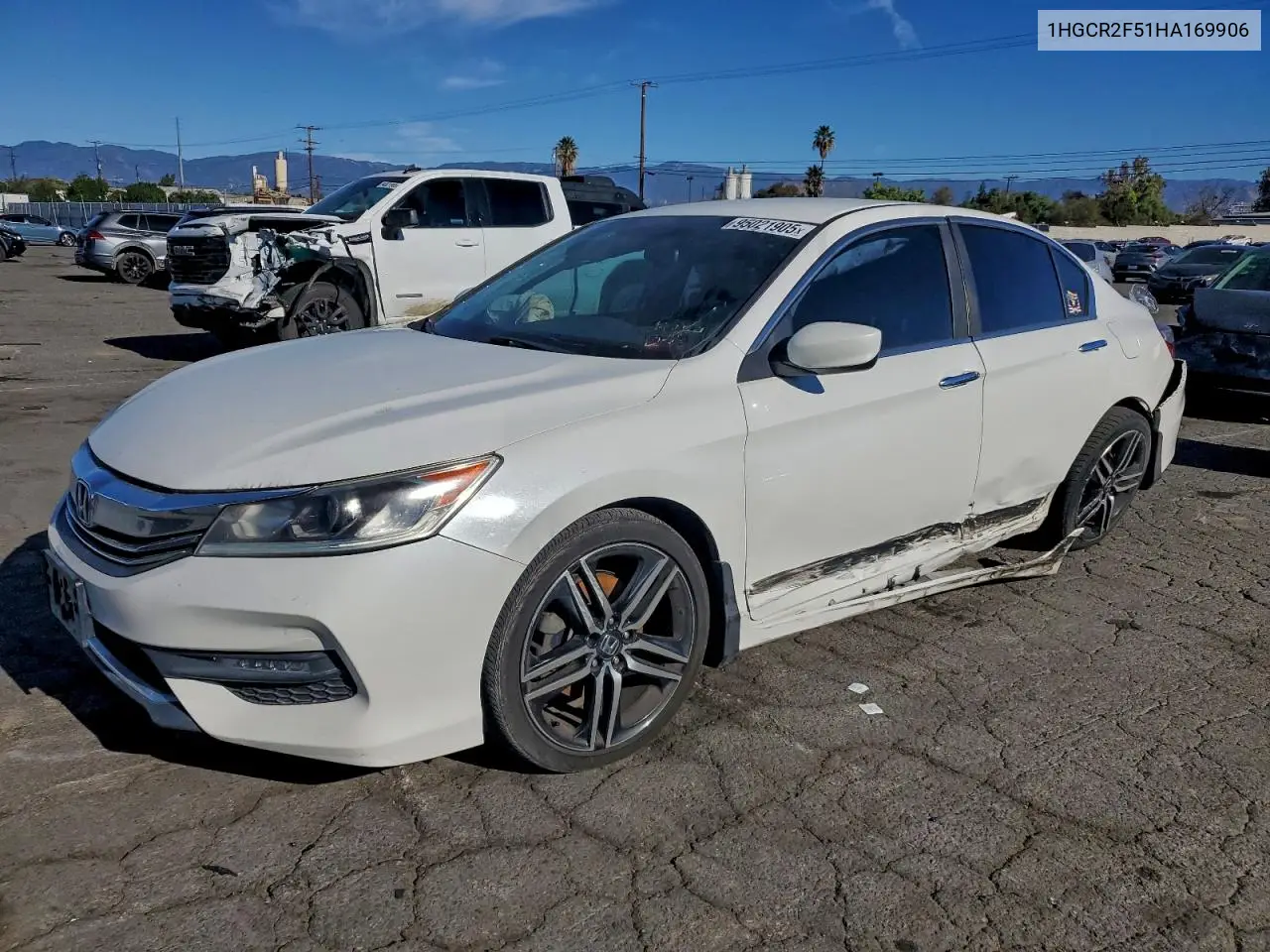 1HGCR2F51HA169906 2017 Honda Accord Sport