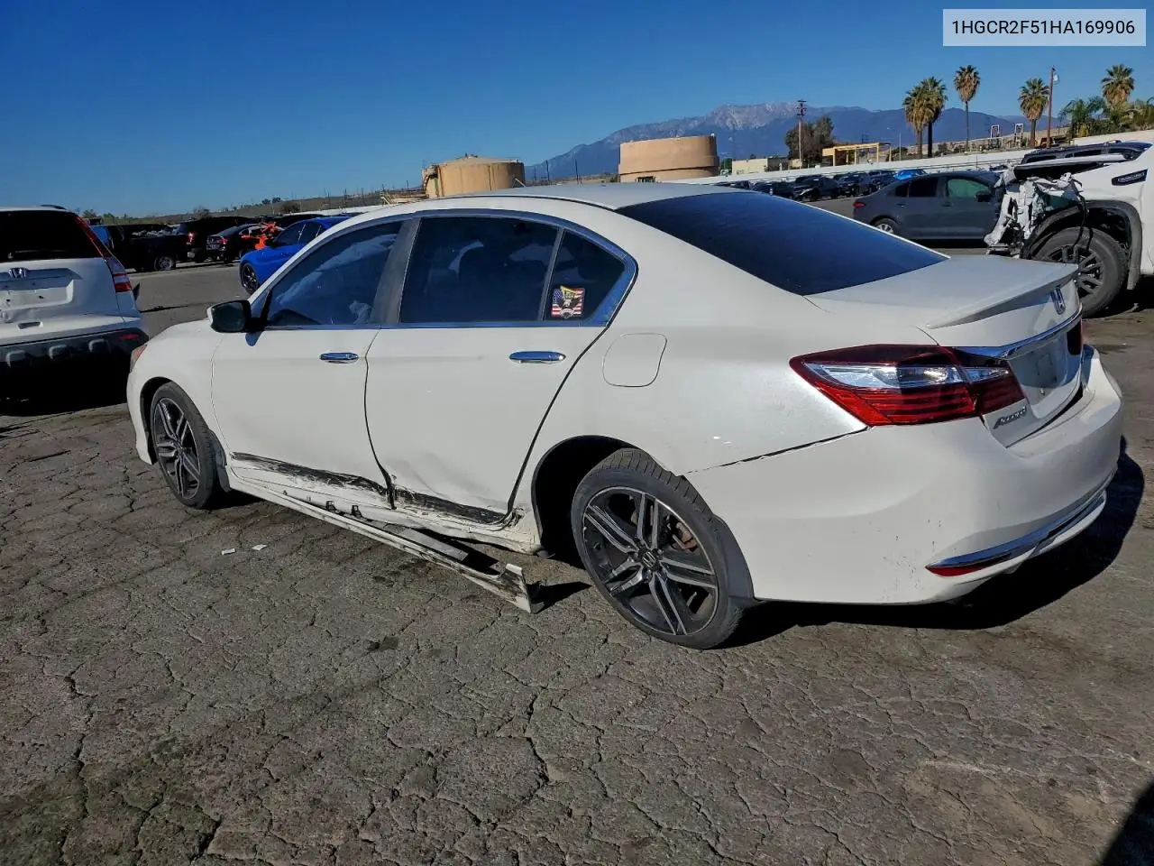 1HGCR2F51HA169906 2017 Honda Accord Sport