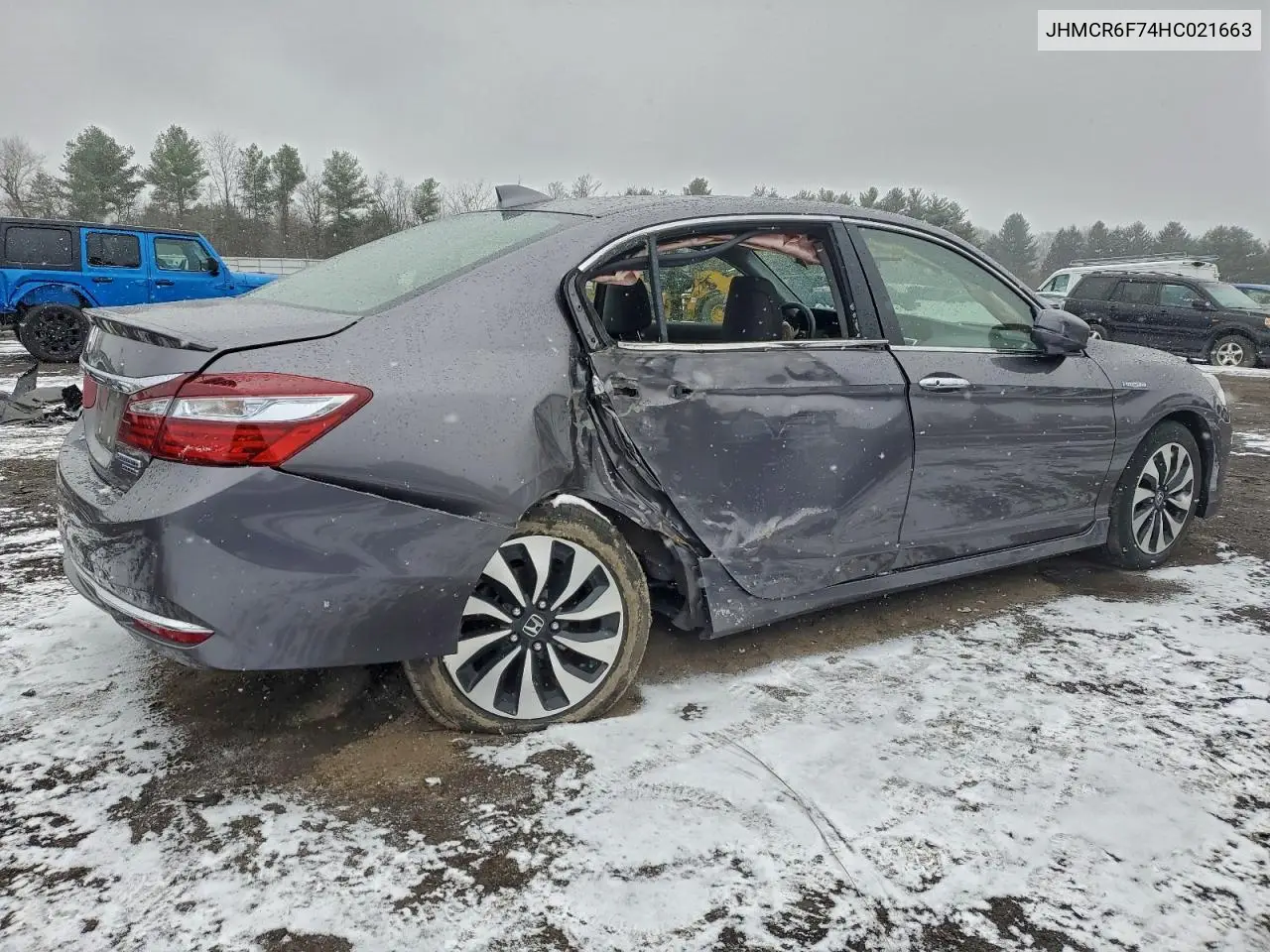JHMCR6F74HC021663 2017 Honda Accord Touring Hybrid