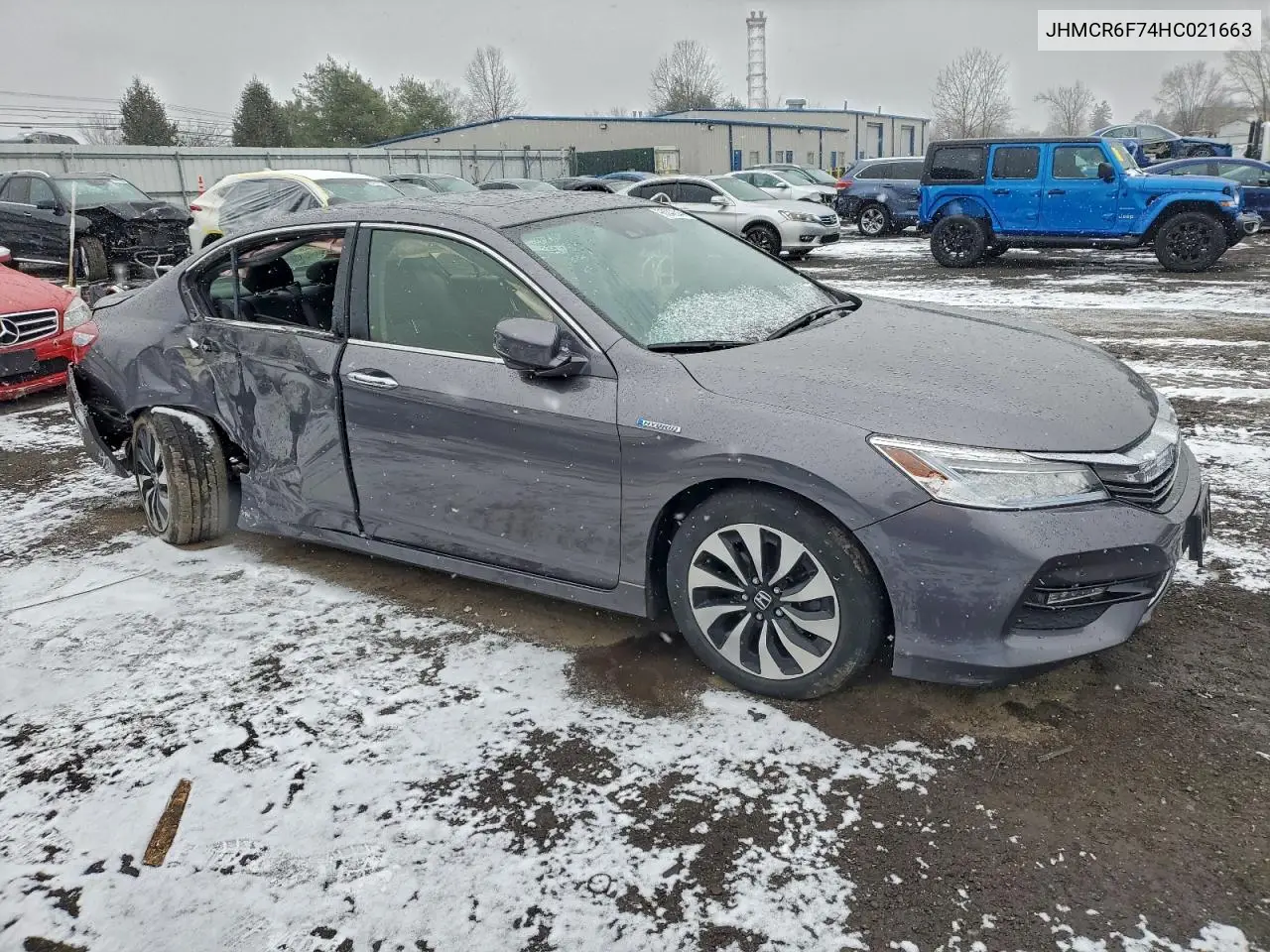 JHMCR6F74HC021663 2017 Honda Accord Touring Hybrid