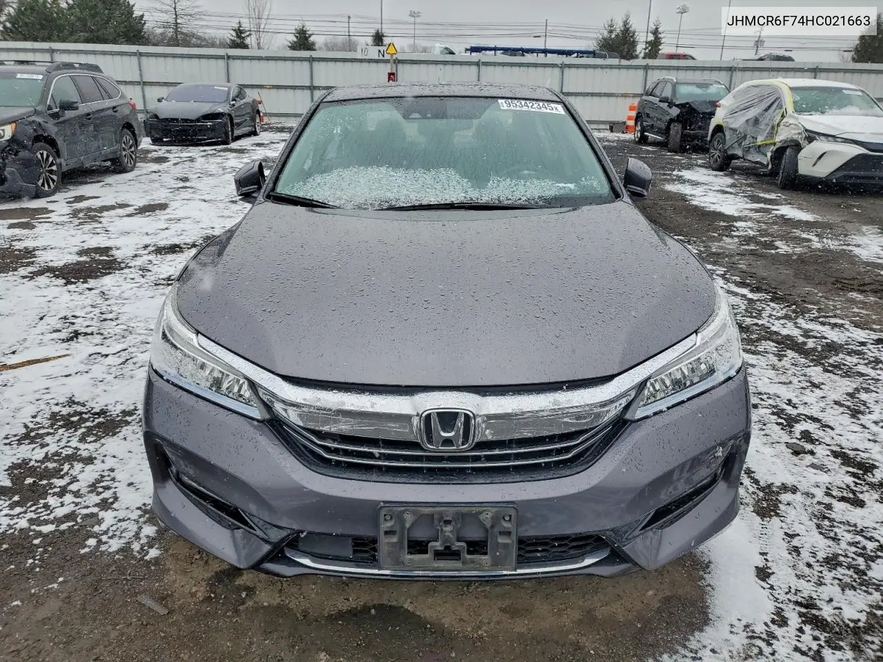 JHMCR6F74HC021663 2017 Honda Accord Touring Hybrid
