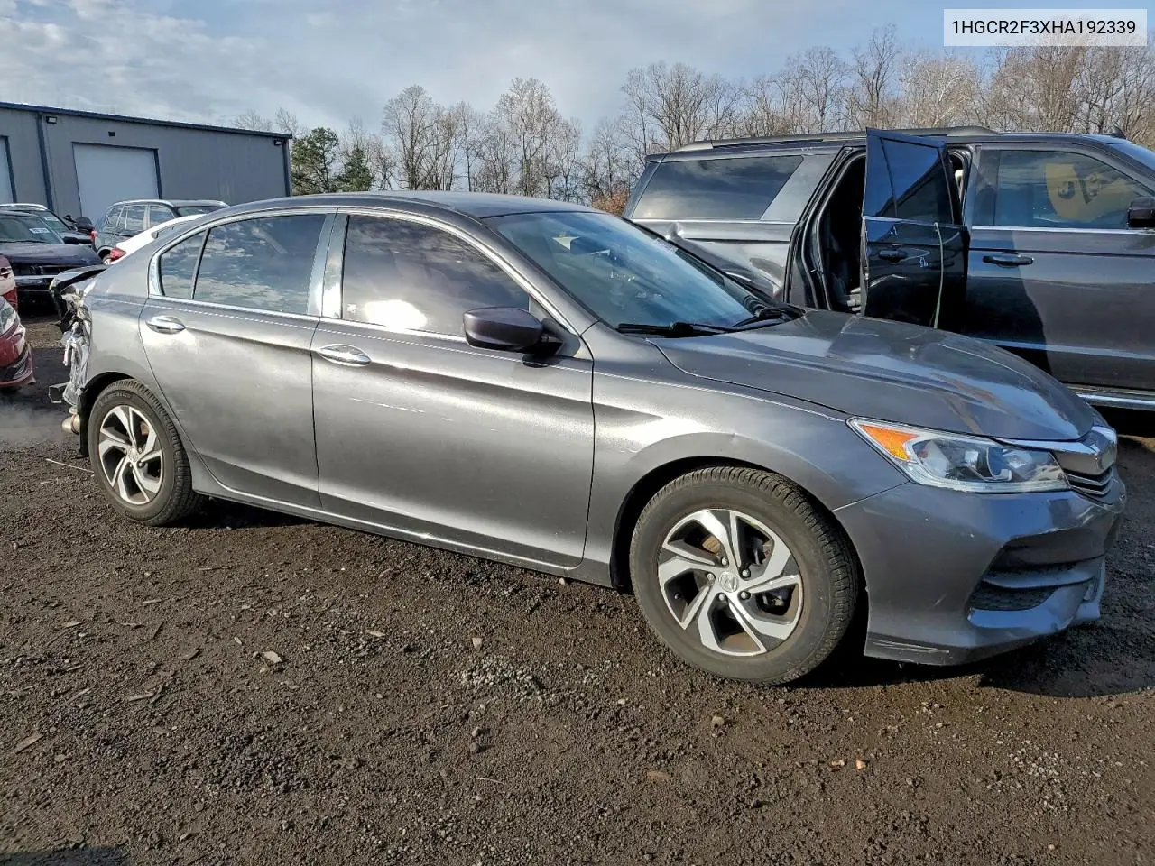 1HGCR2F3XHA192339 2017 Honda Accord Lx